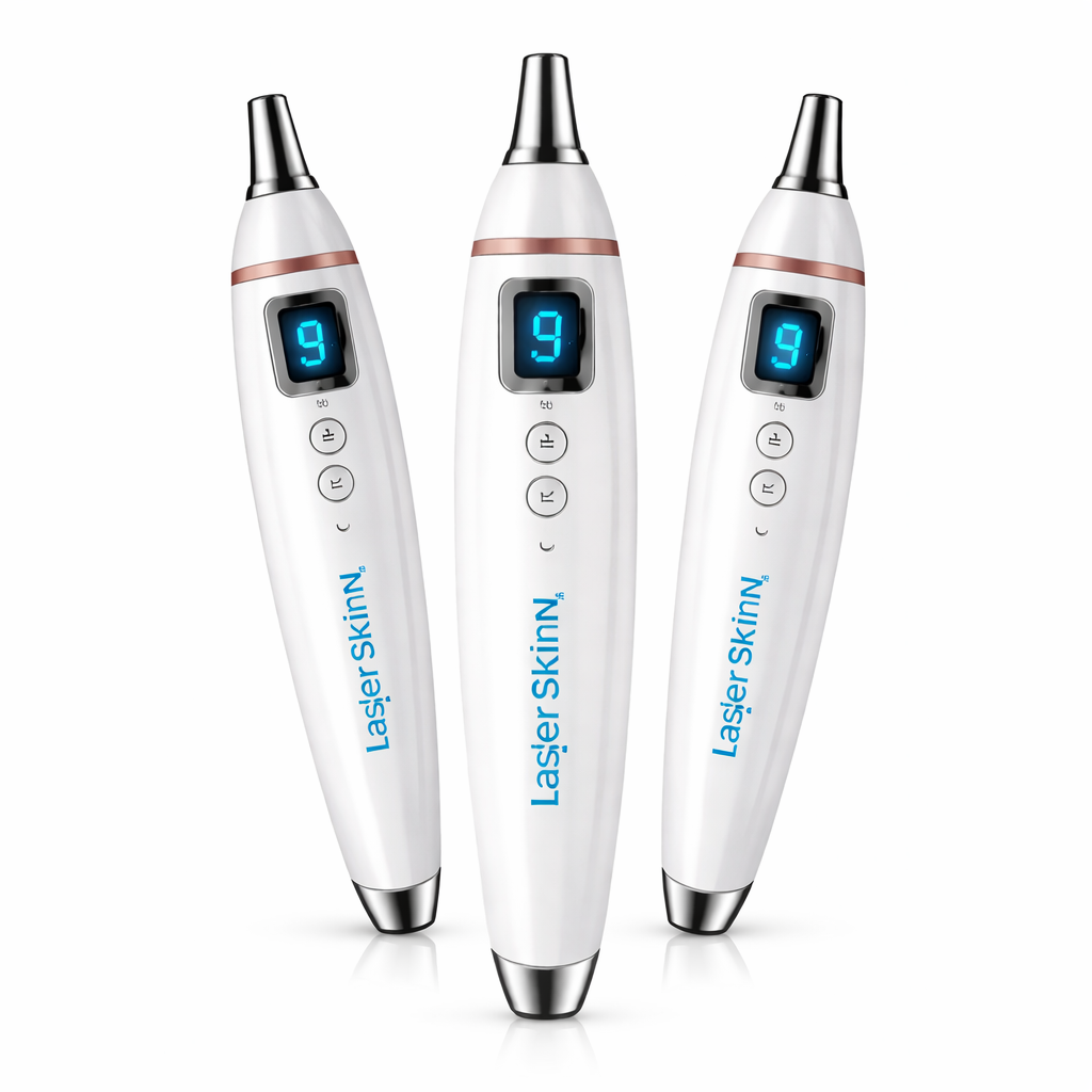 LaserSkin™ Stylo Laser de Soin de la Peau | Effacez rides, taches et imperfections en quelques minutes !