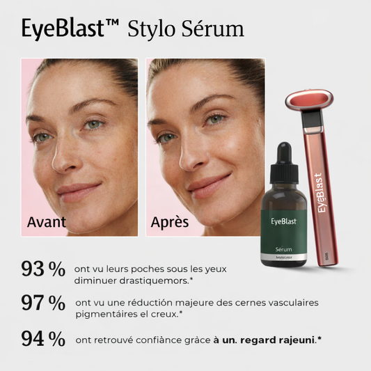 EyeBlast™ Stylo Sérum | Éliminez cernes et poches en seulement 5 minutes !