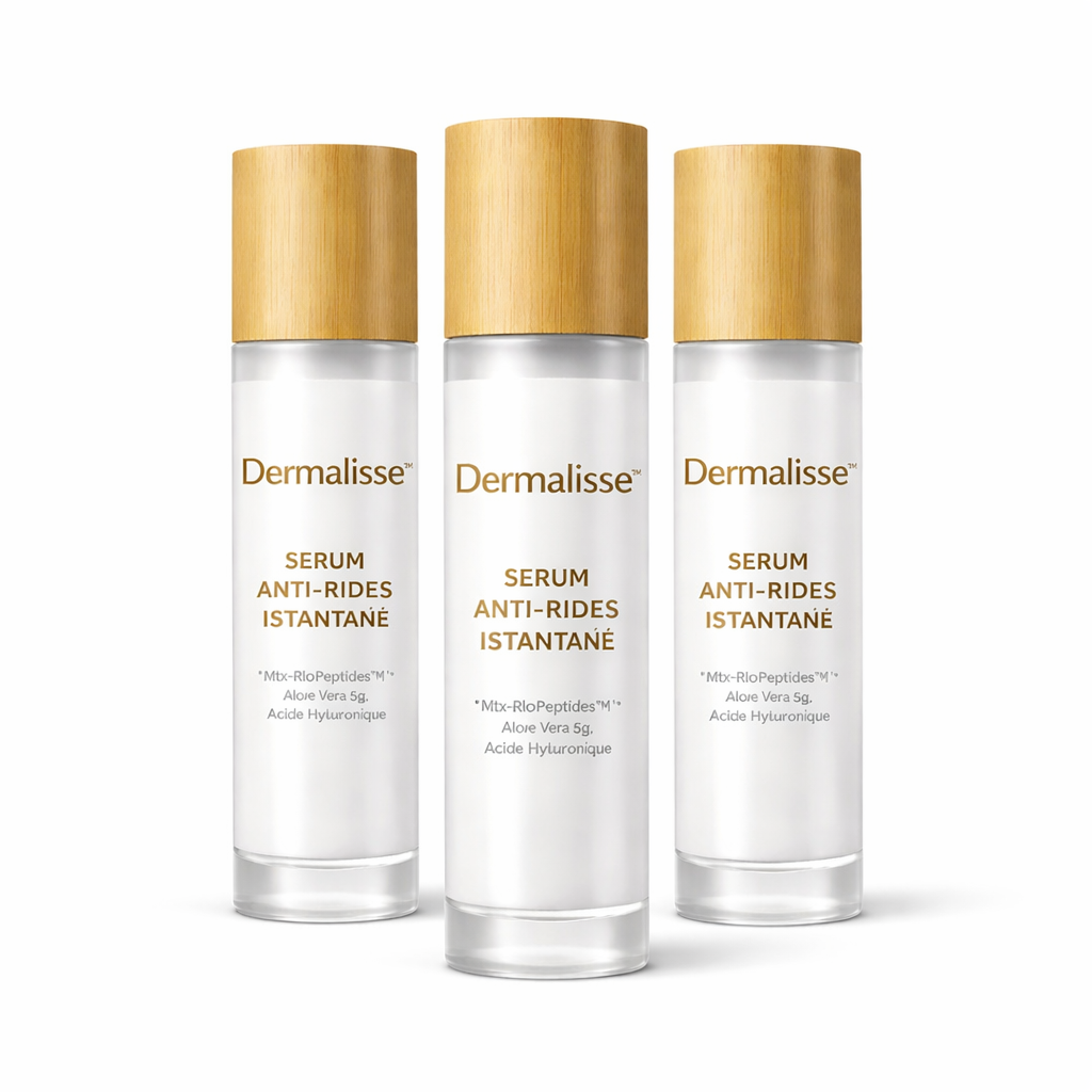 Dermalisse™ Sérum Anti-Rides Instantané | Réduisez visiblement les rides en seulement 7 minutes !