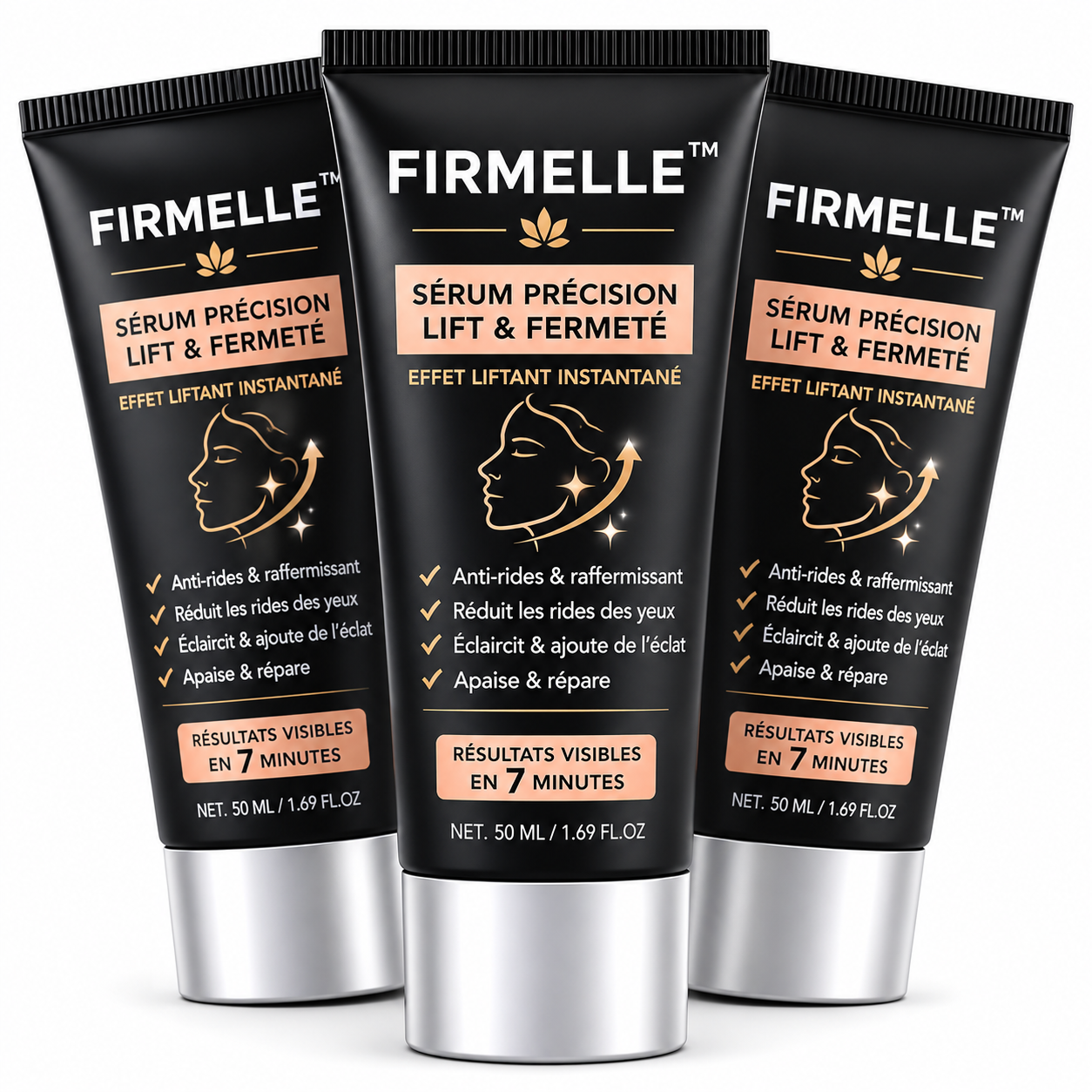 Firmelle™ Sérum Précision Lift & Fermeté | Efface vos rides et retend la peau en 7 minutes !