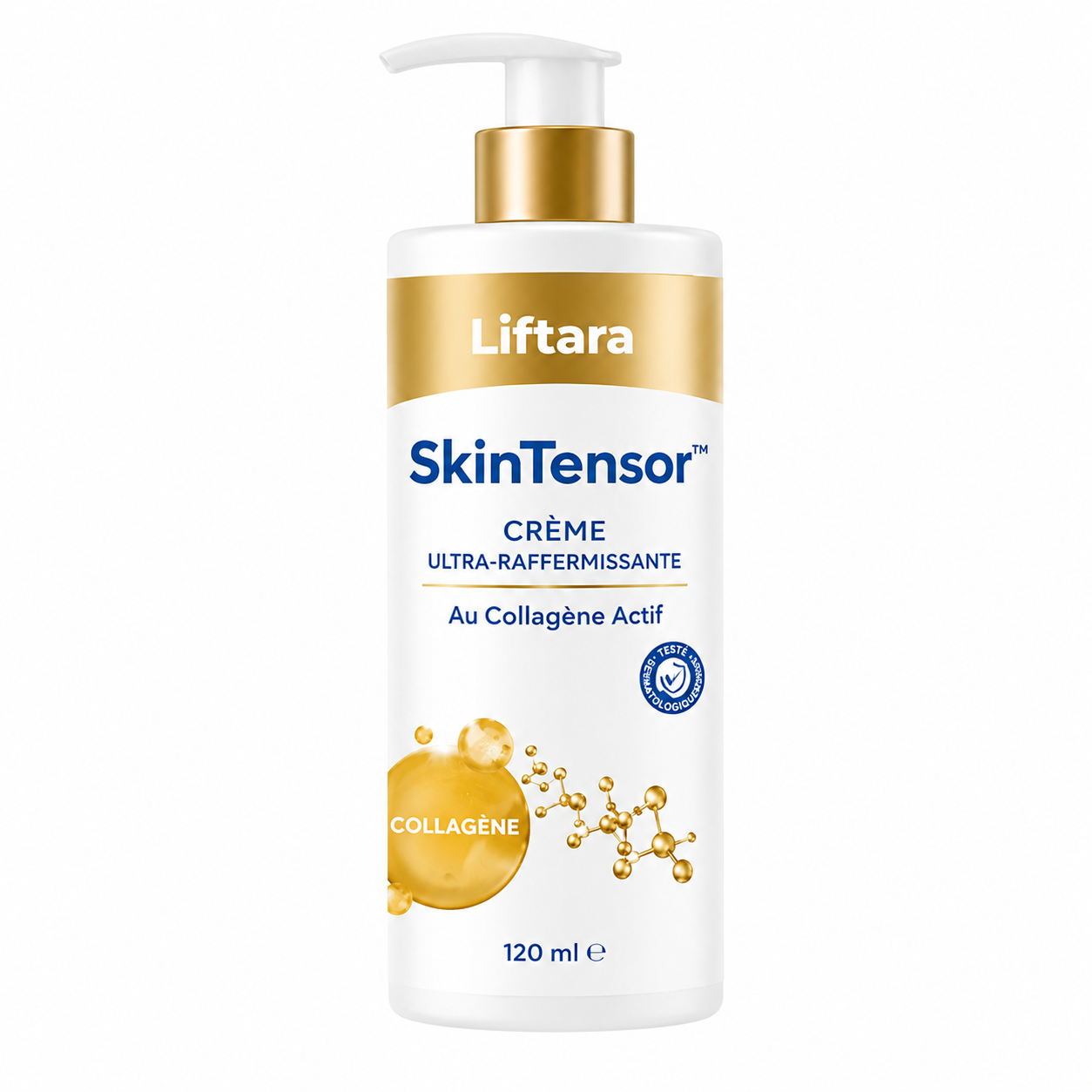 SkinTensor™ Crème Ultra-Raffermissante au Collagène Actif | Raffermissez et liftez votre peau en 24 heures !