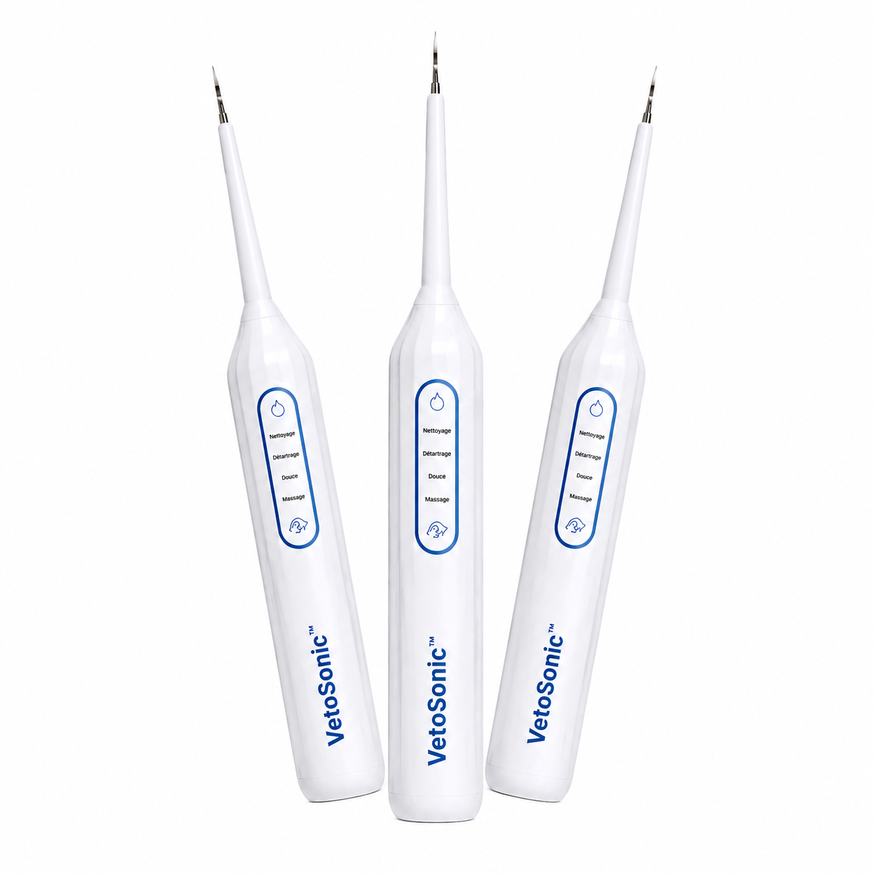 VetoSonic™ Détartreur Sonique | Éliminez 94% du tartre en 7 jours, sans anesthésie ni vétérinaire !