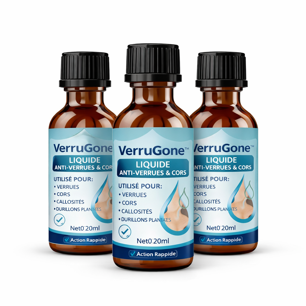 VerruGone™ Liquide Anti-Verrues & Cors | Éliminez verrues et cors en quelques jours seulement !