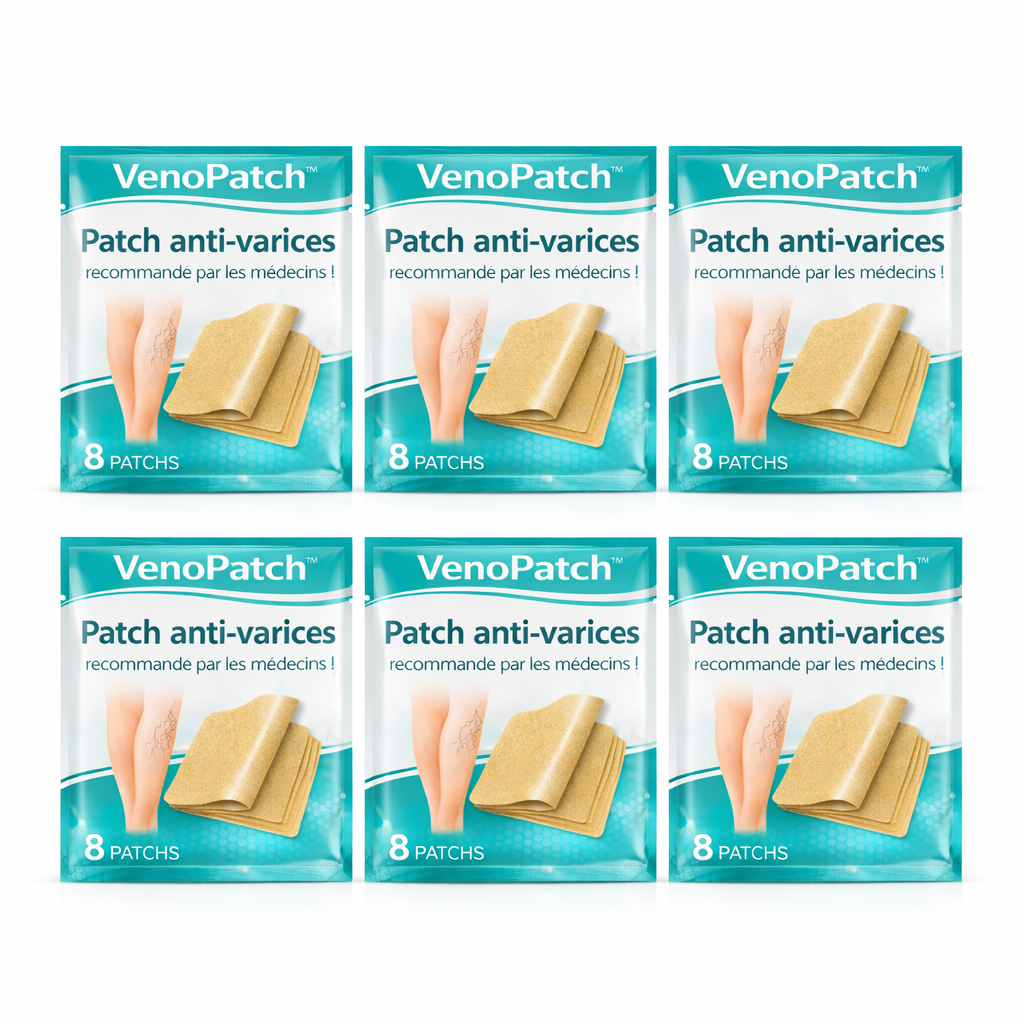 VenoPatch™ Patch Anti-Varices | Faites disparaître varices et douleurs de jambes en 3 minutes !