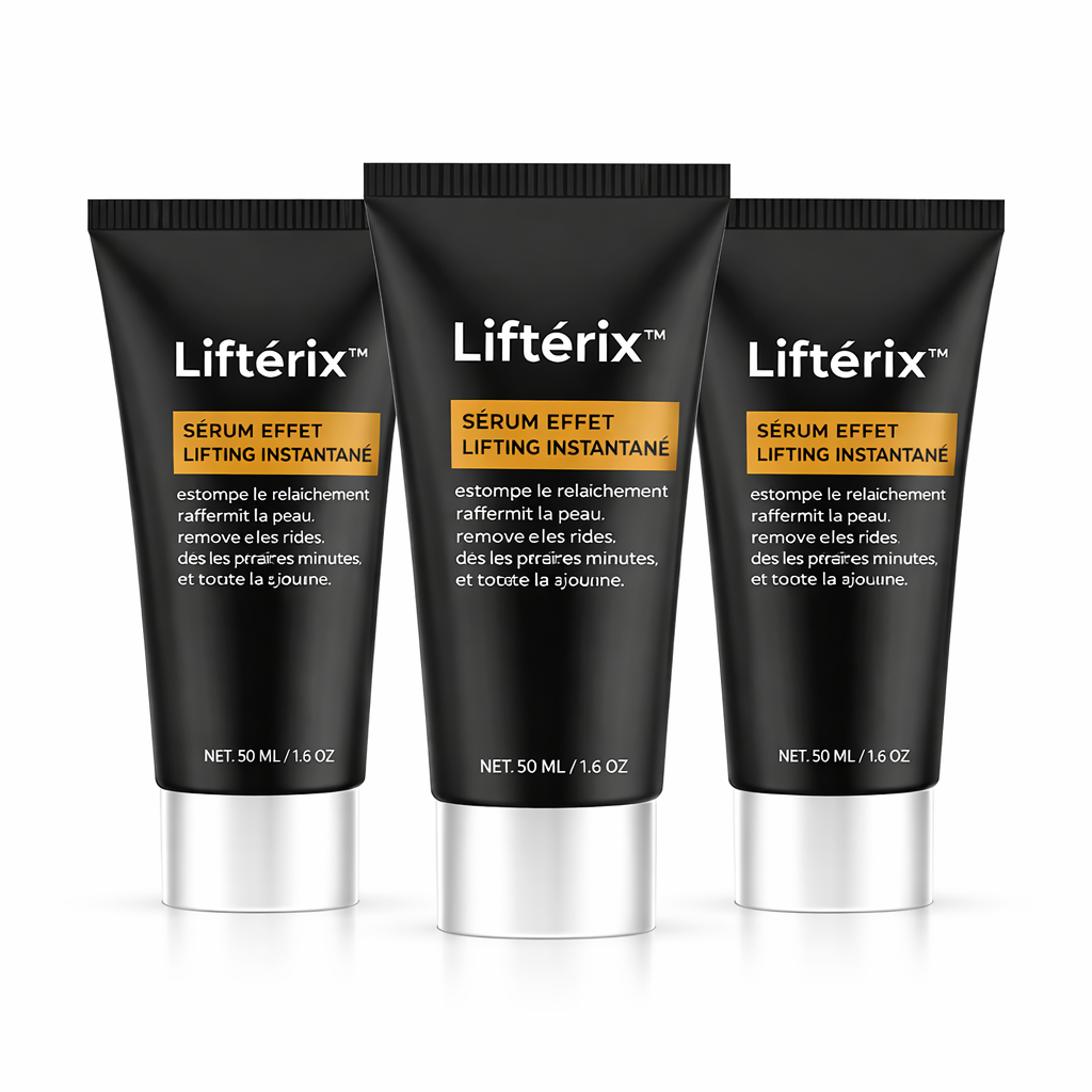 Liftérix™ Sérum Effet Lifting Instantané | Lissez vos rides en 7 minutes !
