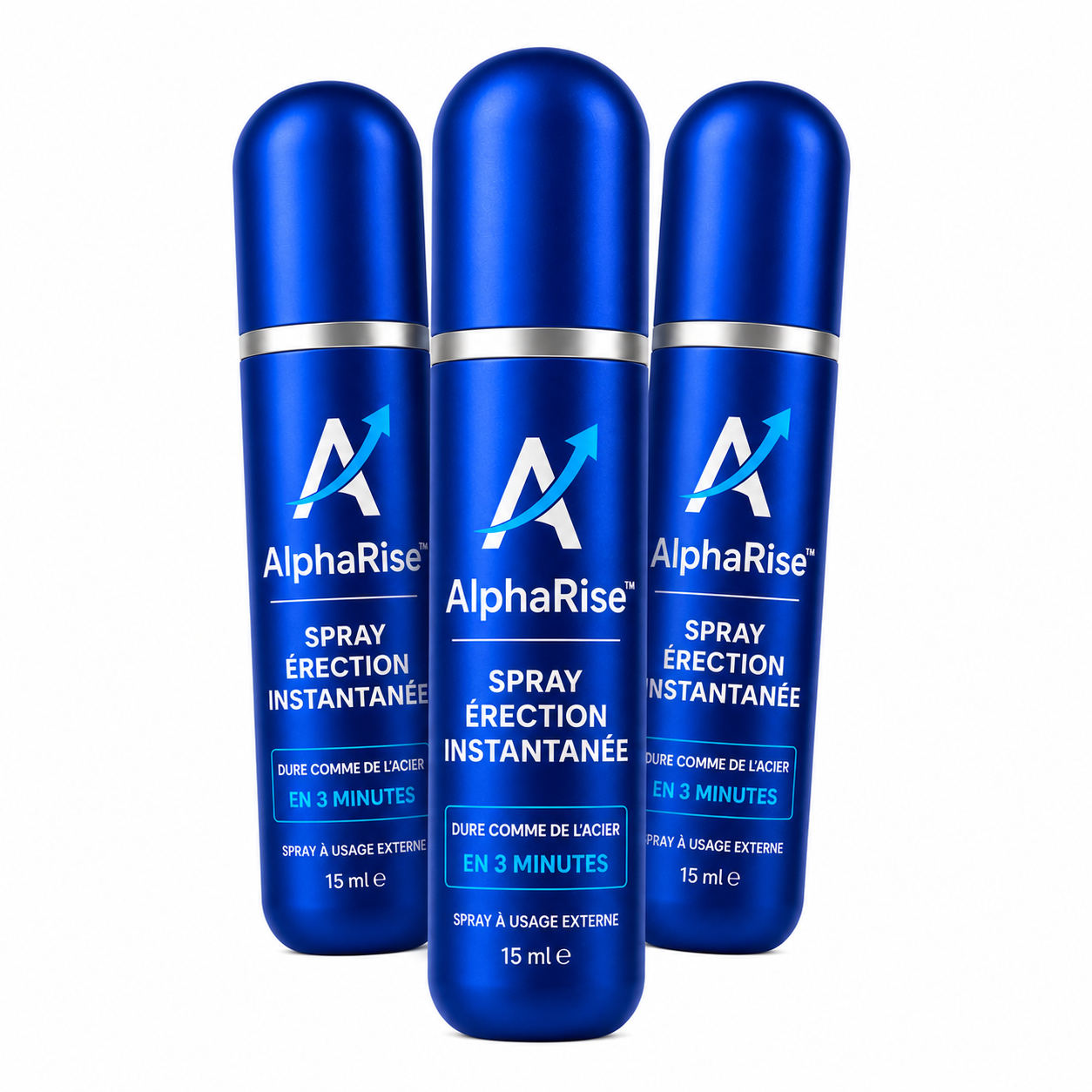 AlphaRise™ Spray Érection Instantanée | Dure comme de l’acier en 3 minutes, sans pilules ni attente !