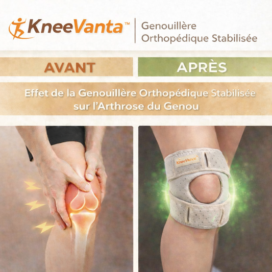 KneeVanta™ Genouillère Orthopédique Stabilisée | Éliminez la douleur du genou en 14 jours et remarchez sans souffrir !