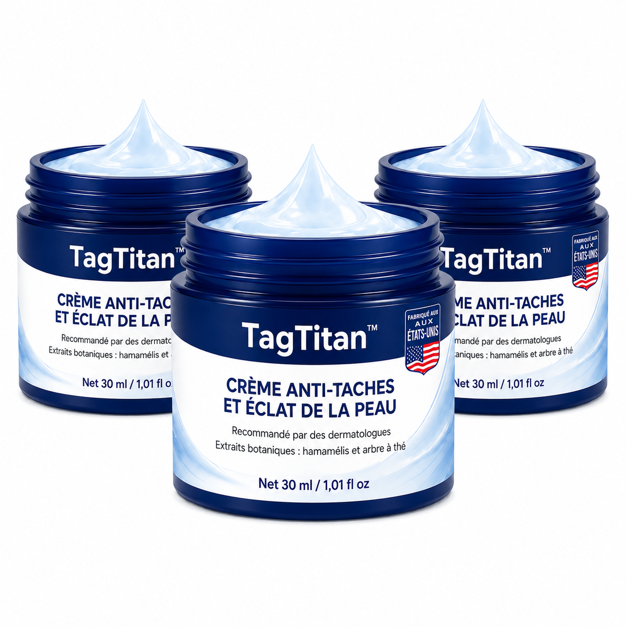 TagTitan™ Crème Renouvellement Peau 3-en-1 | Supprime verrues, taches et petites excroissances en 7 jours !
