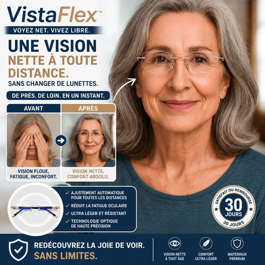 VistaFlex™ Lunettes Autofocus | Une vision nette en seulement 3 secondes – à toutes les distances !