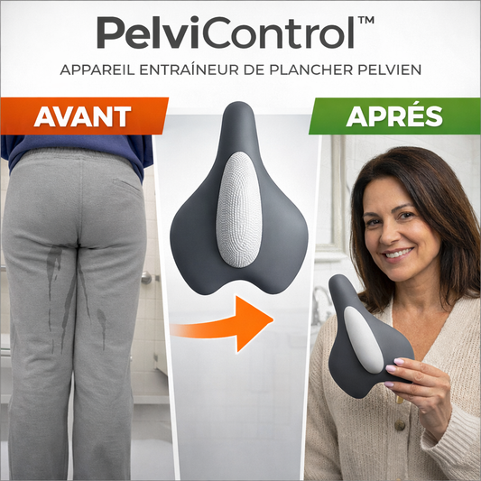 PelviControl™ Appareil Entraîneur de Plancher Pelvien | Stoppez les fuites urgentes et dormez enfin toute la nuit !