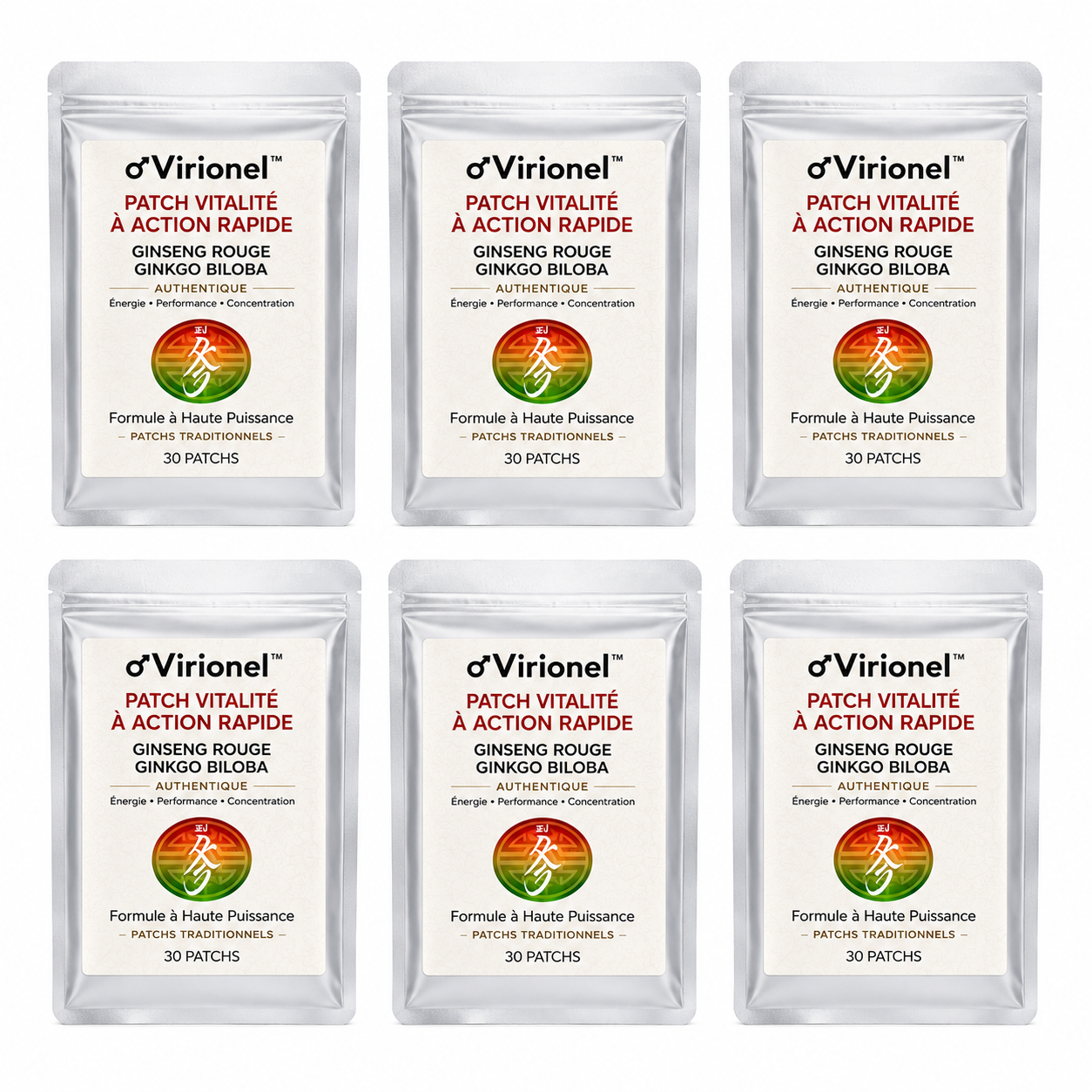 Virionel™ Patch Vitalité à Action Rapide | Retrouvez une érection en béton en 3 minutes !