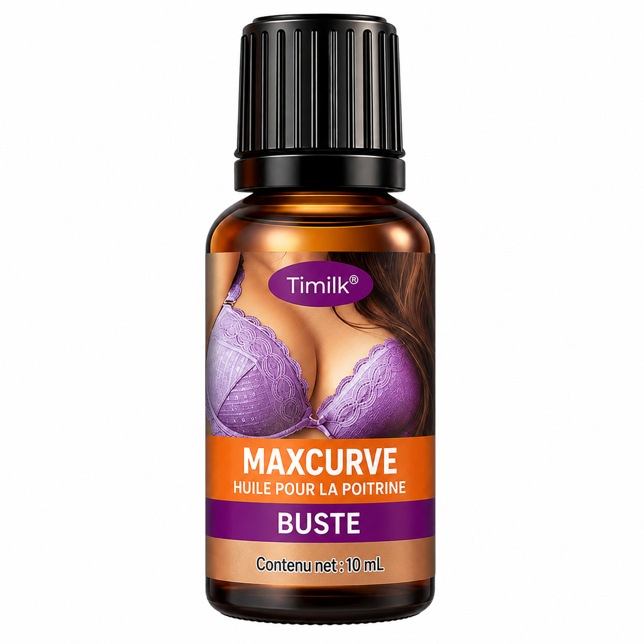 SeinLift™ Huile Raffermissante Poitrine | Remontez, galbez et repulpez votre poitrine dès les premières semaines !
