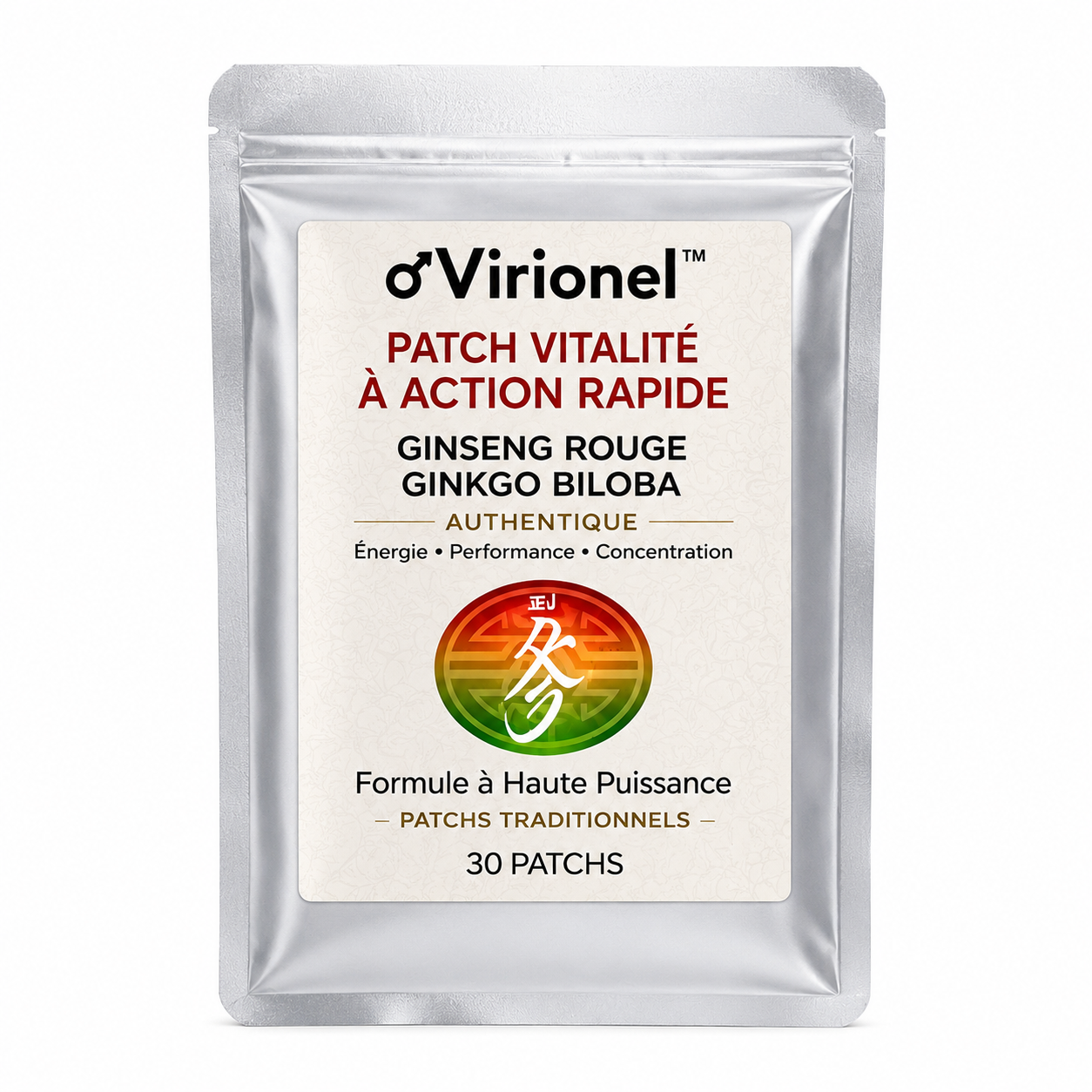 Virionel™ Patch Vitalité à Action Rapide | Retrouvez une érection en béton en 3 minutes !
