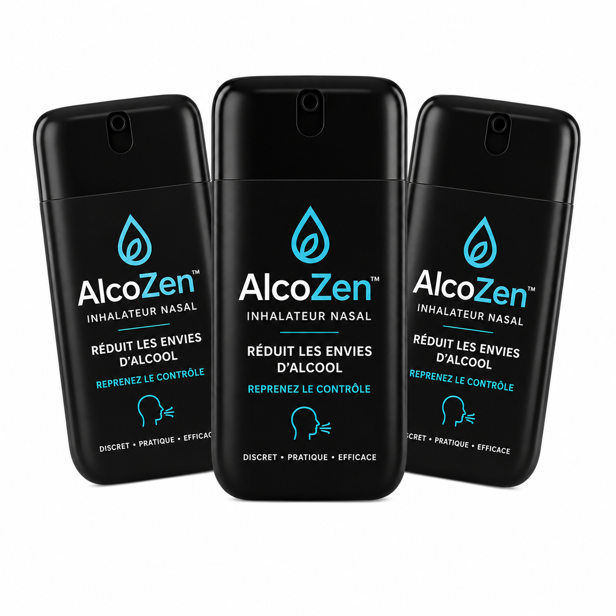 AlcoZen™ Inhalateur nasal contre l’envie d’alcool | Reprends le contrôle en 5 jours !