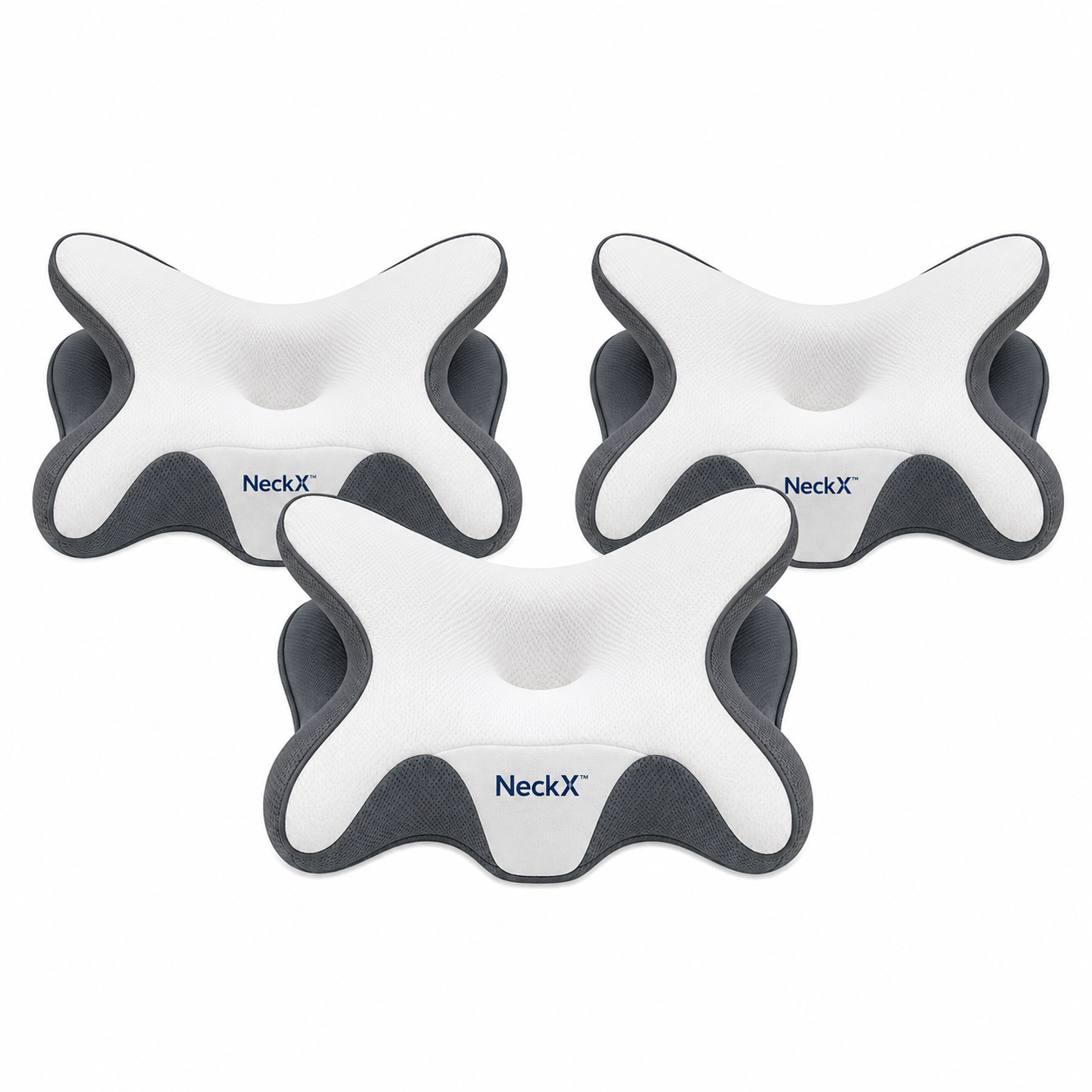 NeckX™ Oreiller Cervical à Mémoire de Forme | Retrouvez des nuits sans douleurs en 3 minutes !