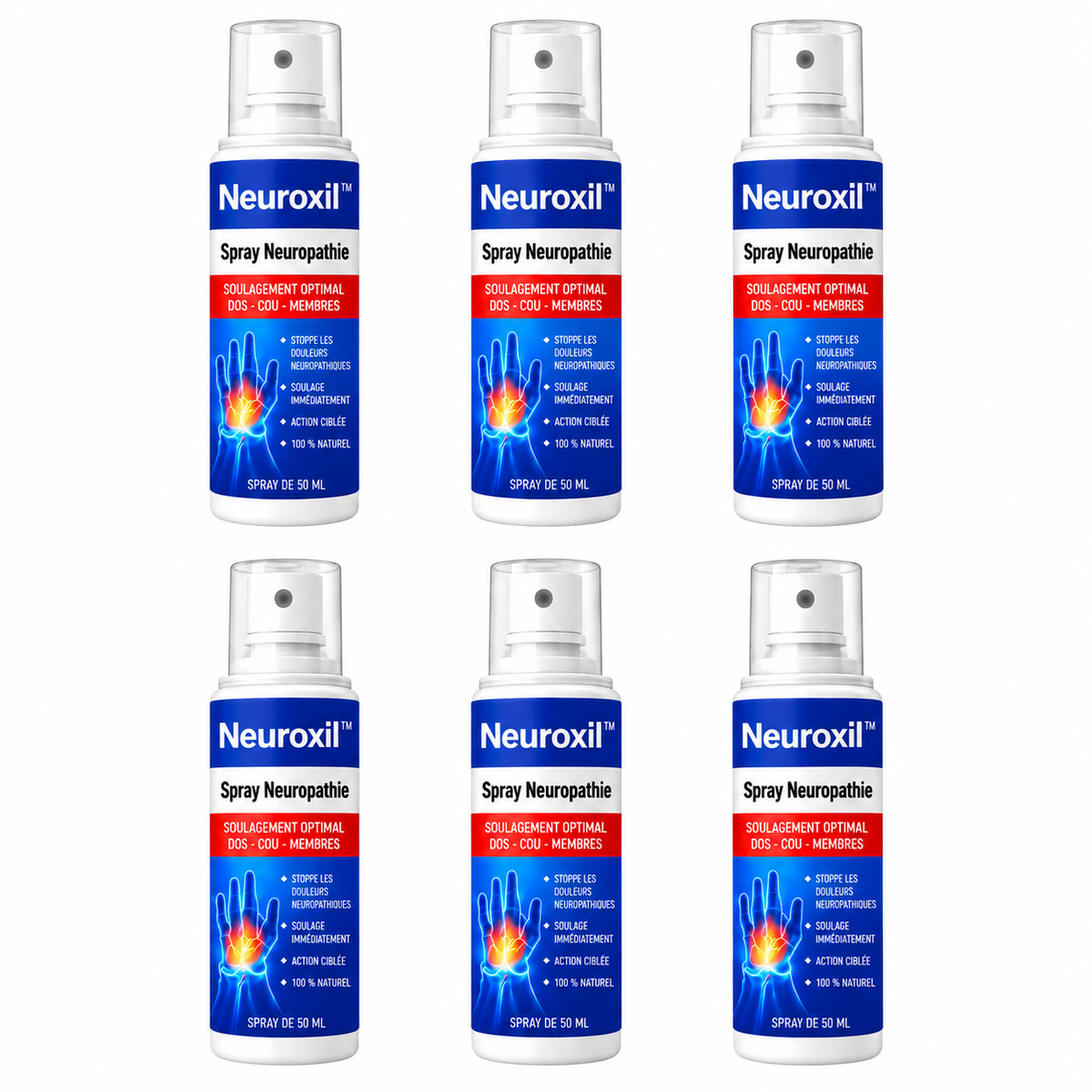 Neurélis™ Spray Neuropathie | Stoppez picotements et engourdissements dès la première application !