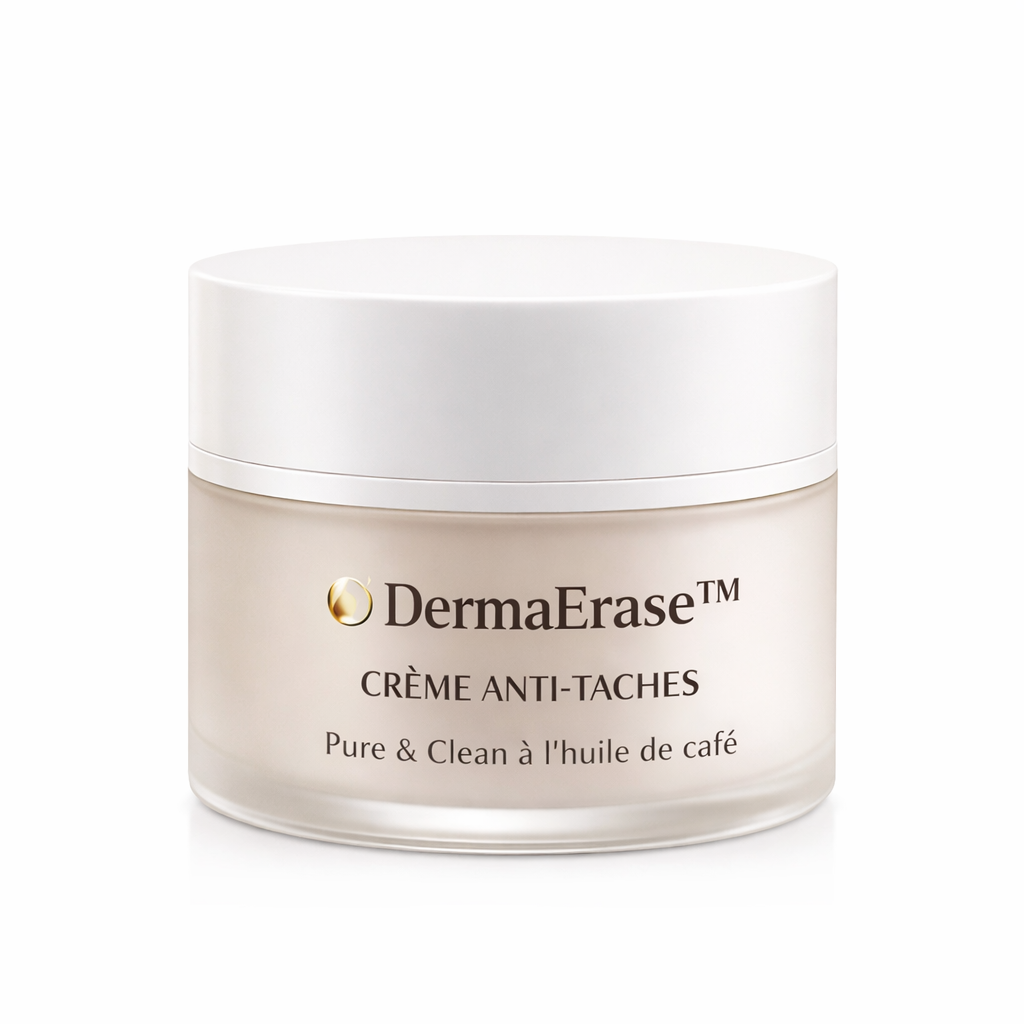 DermaErase™ Crème Anti-Taches | Effacez les taches qui vieillissent votre visage en 72h et retrouvez une peau visiblement plus jeune !