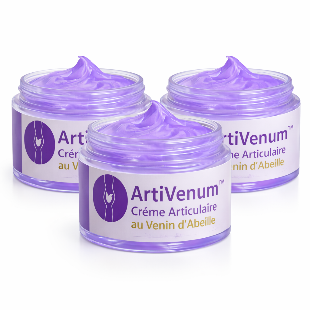 ArtiVenum™ Crème Articulaire au Venin d’Abeille | Supprime les douleurs articulaires en 3 minutes!