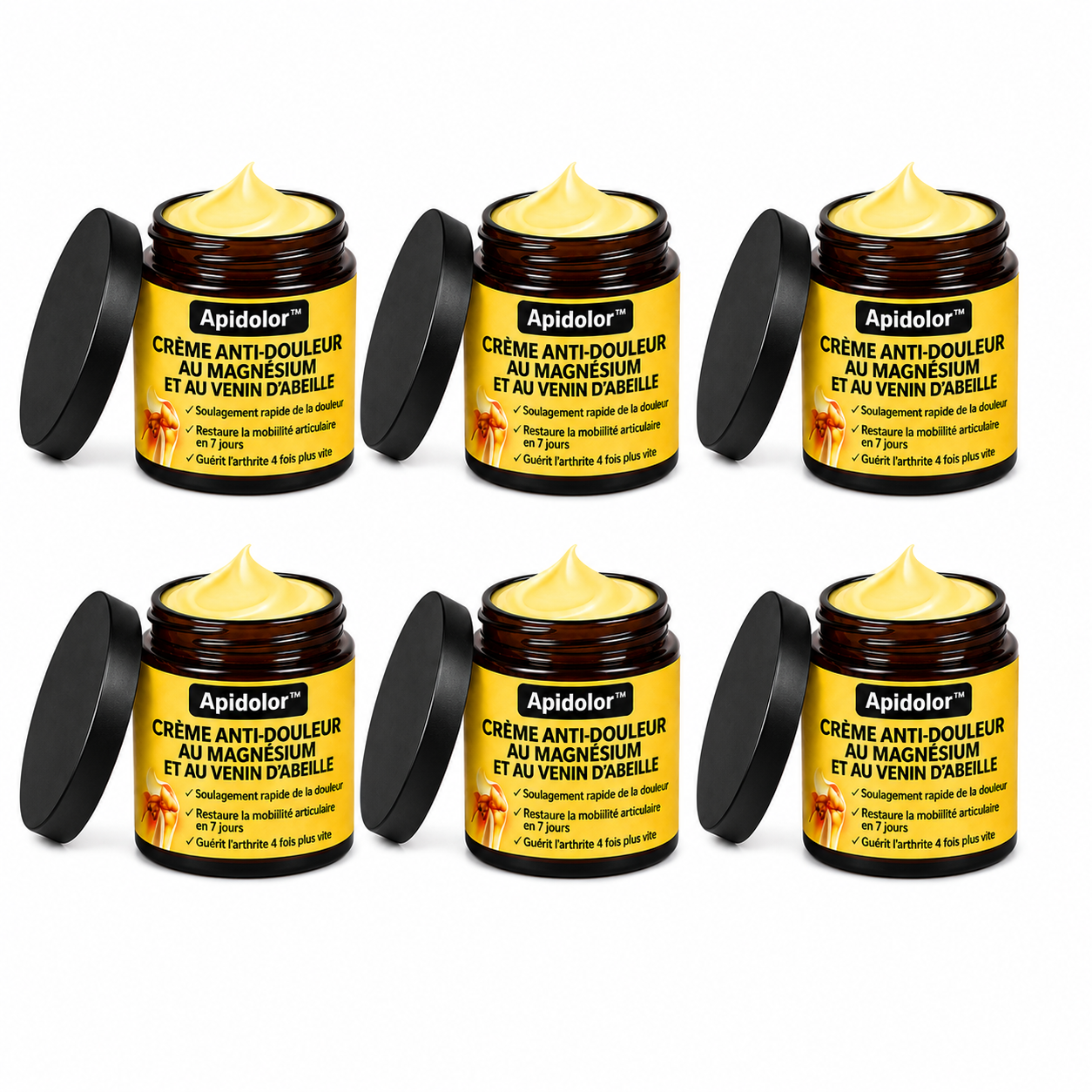 Flexinex™ Crème Anti-douleur au Magnésium et au Venin d'Abeille | Supprime vos douleurs articulaires en un instant!
