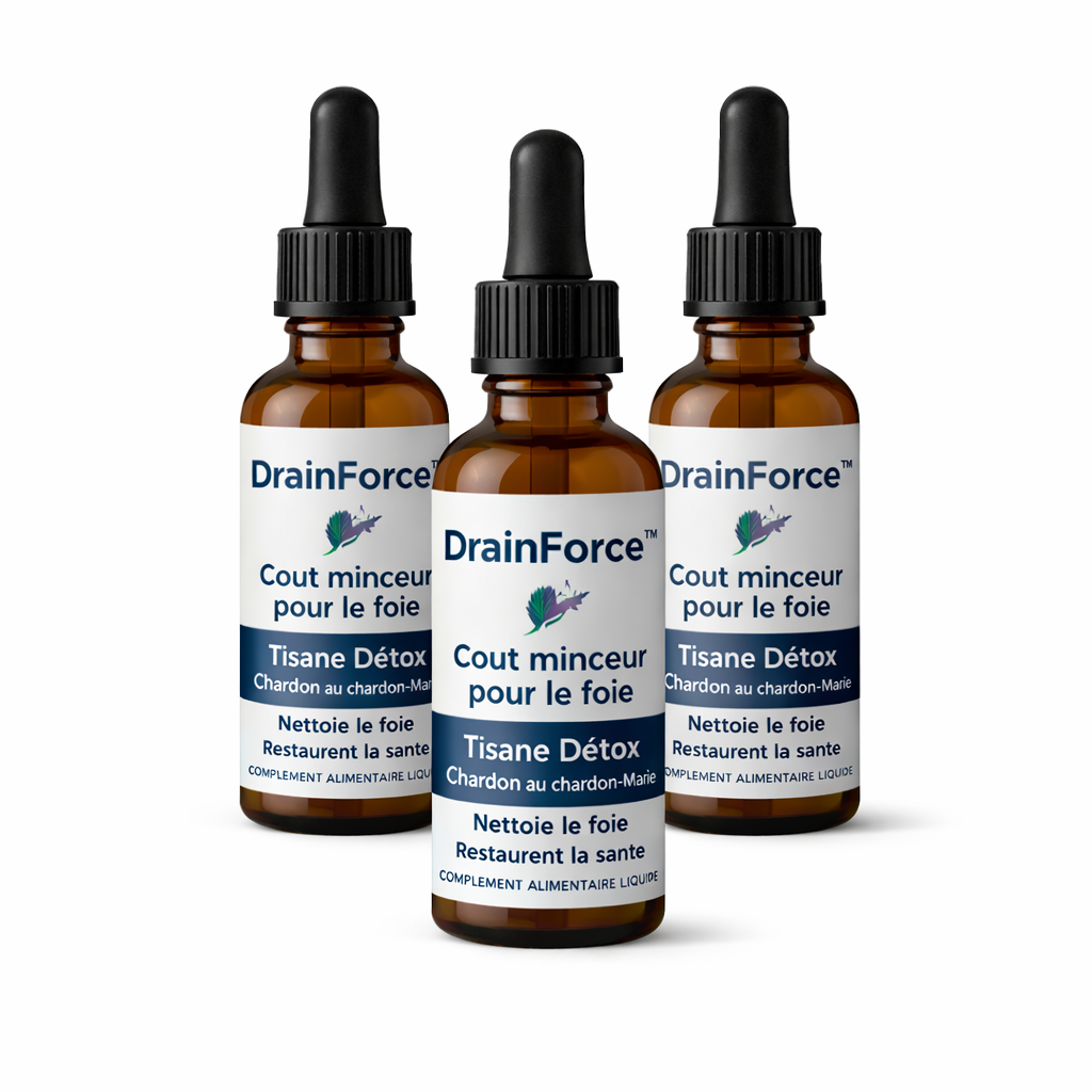 DrainForce™ Gouttes Détox Lymphatique | Éliminez jusqu’à 93% des gonflements en 7 jours et retrouvez un corps léger et affiné !