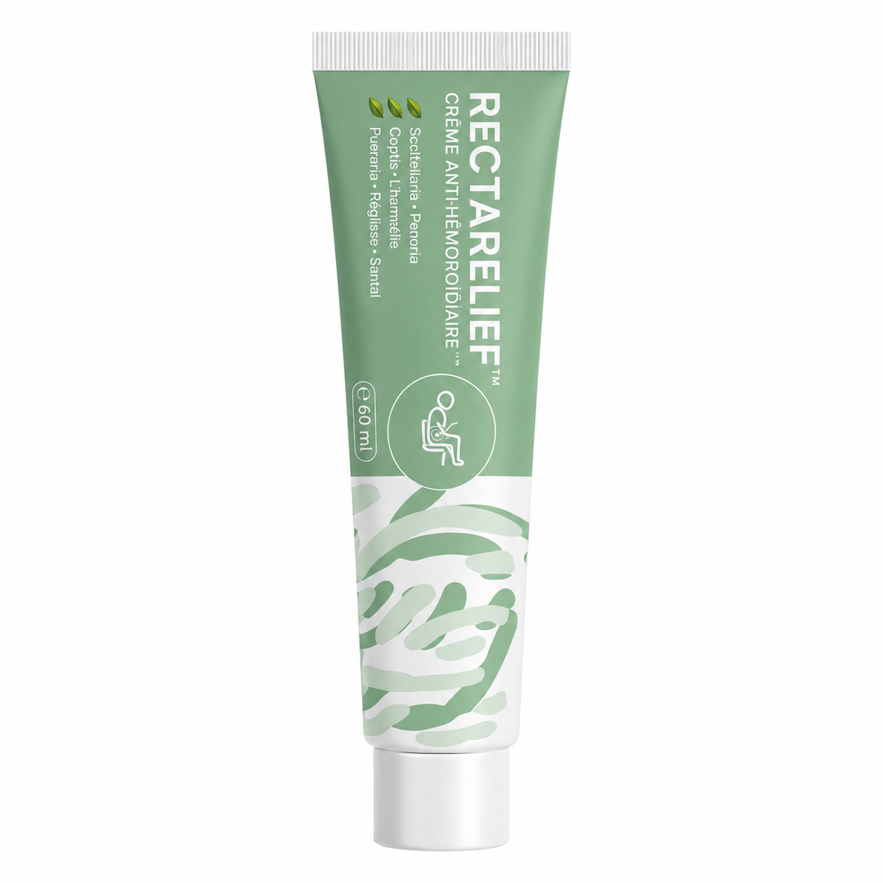 RectaRelief™ Crème Hémorroïdaire aux Plantes | Élimine 99% de la douleur et des gonflements dès la 1ère application !