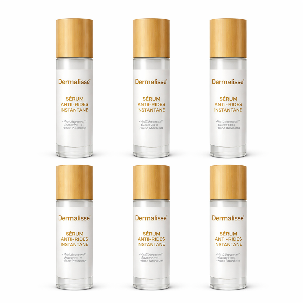 Dermalisse™ Sérum Anti-Rides Instantané | Réduisez visiblement les rides en seulement 7 minutes !