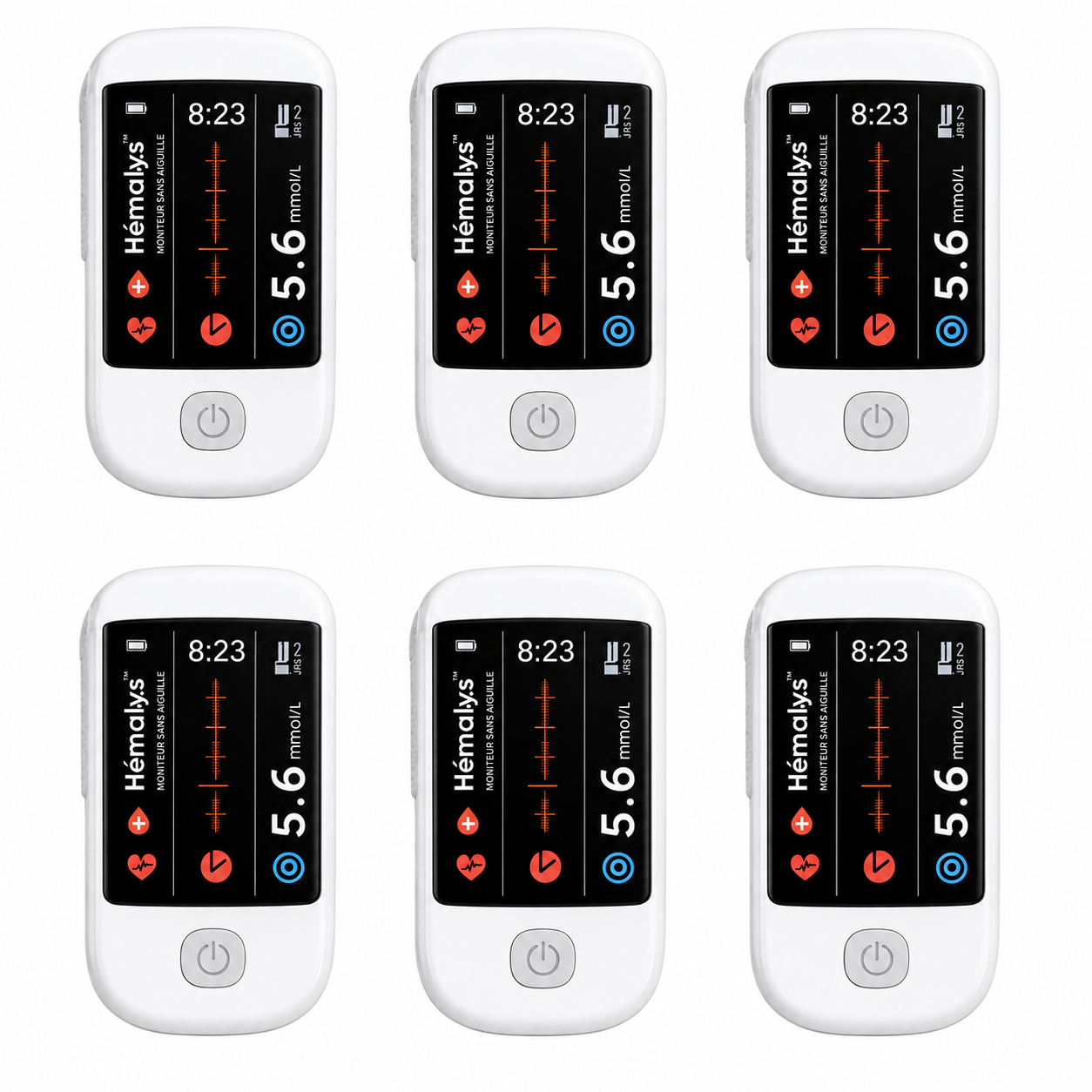 Hémalys™ Moniteur Sans Aiguille | Oubliez les piqûres, posez votre doigt et contrôlez votre glycémie en 5 secondes sans douleur !