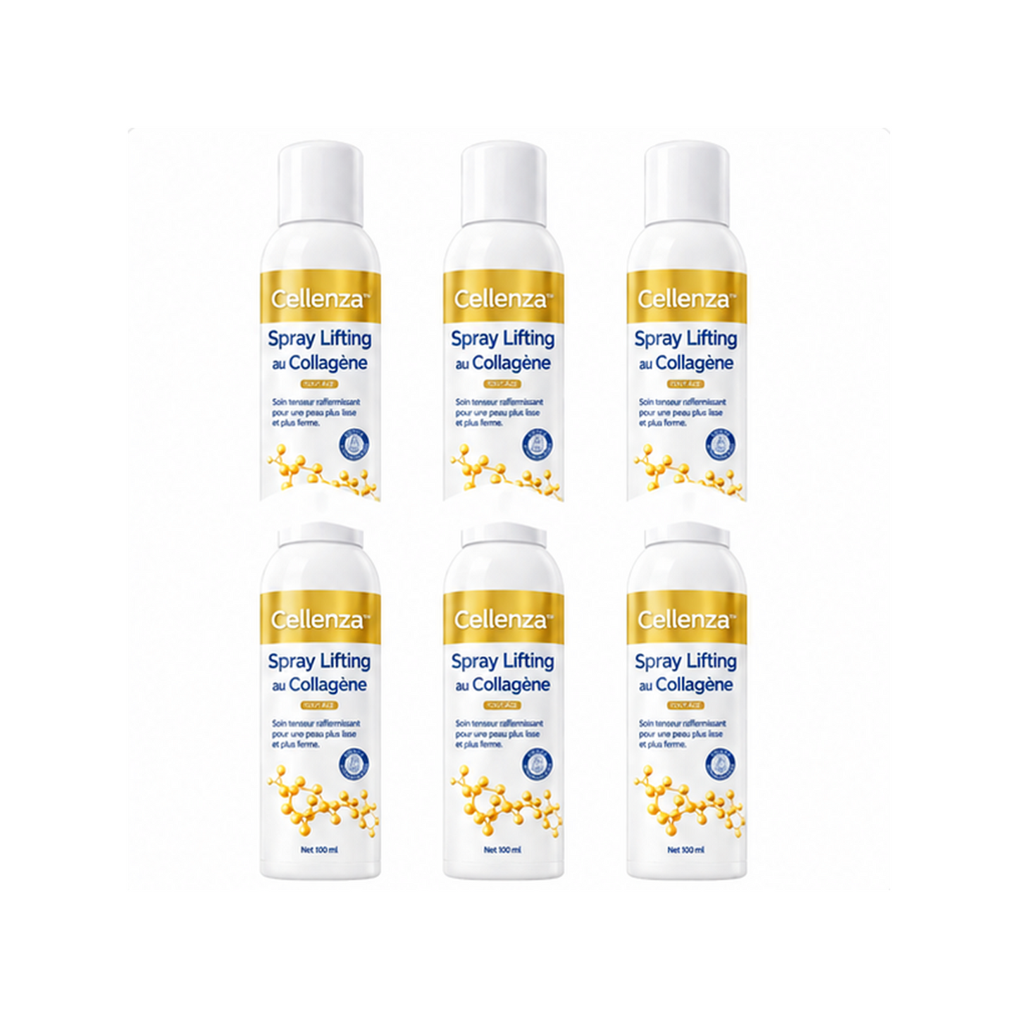Cellenza™ Spray Lifting au Collagène | Retendez une peau relâchée en 24 heures chrono !