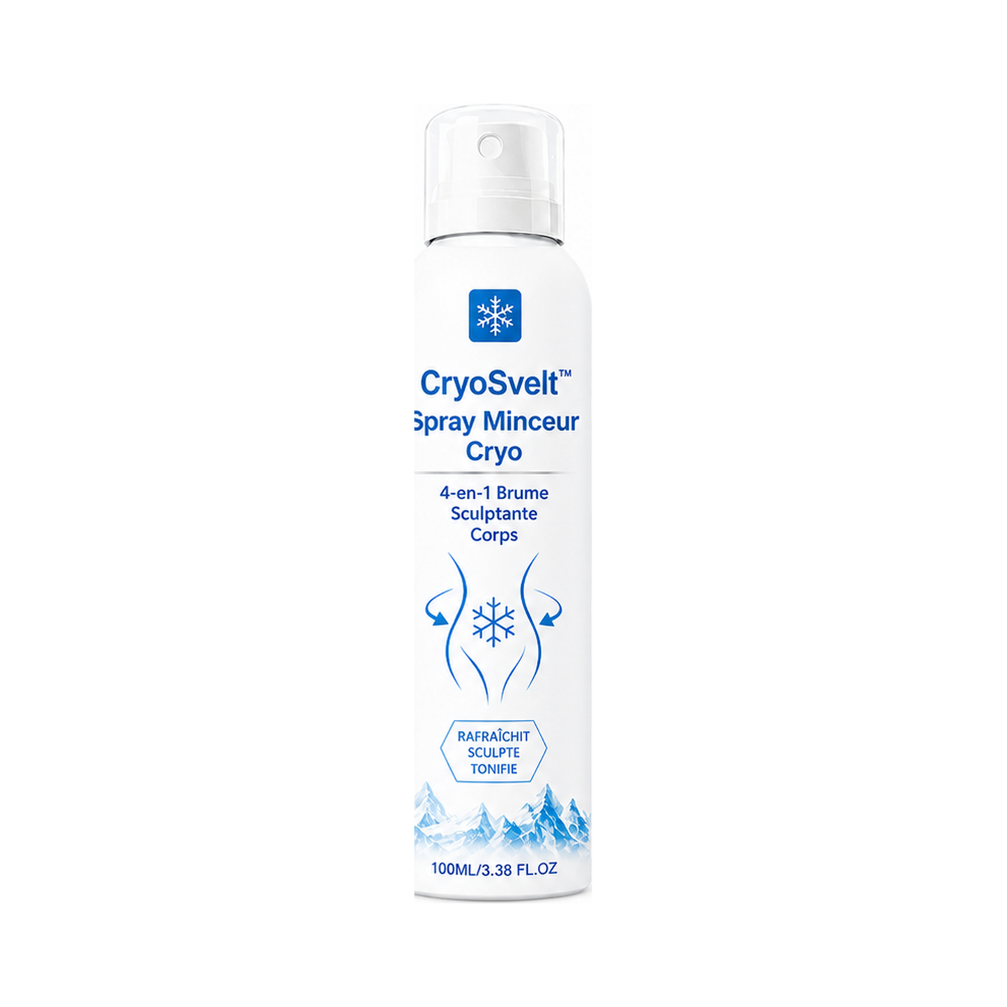 CryoSvelt™ Spray Minceur Cryo | Raffermissez ventre, taille et cuisses dès les premières pulvérisations !