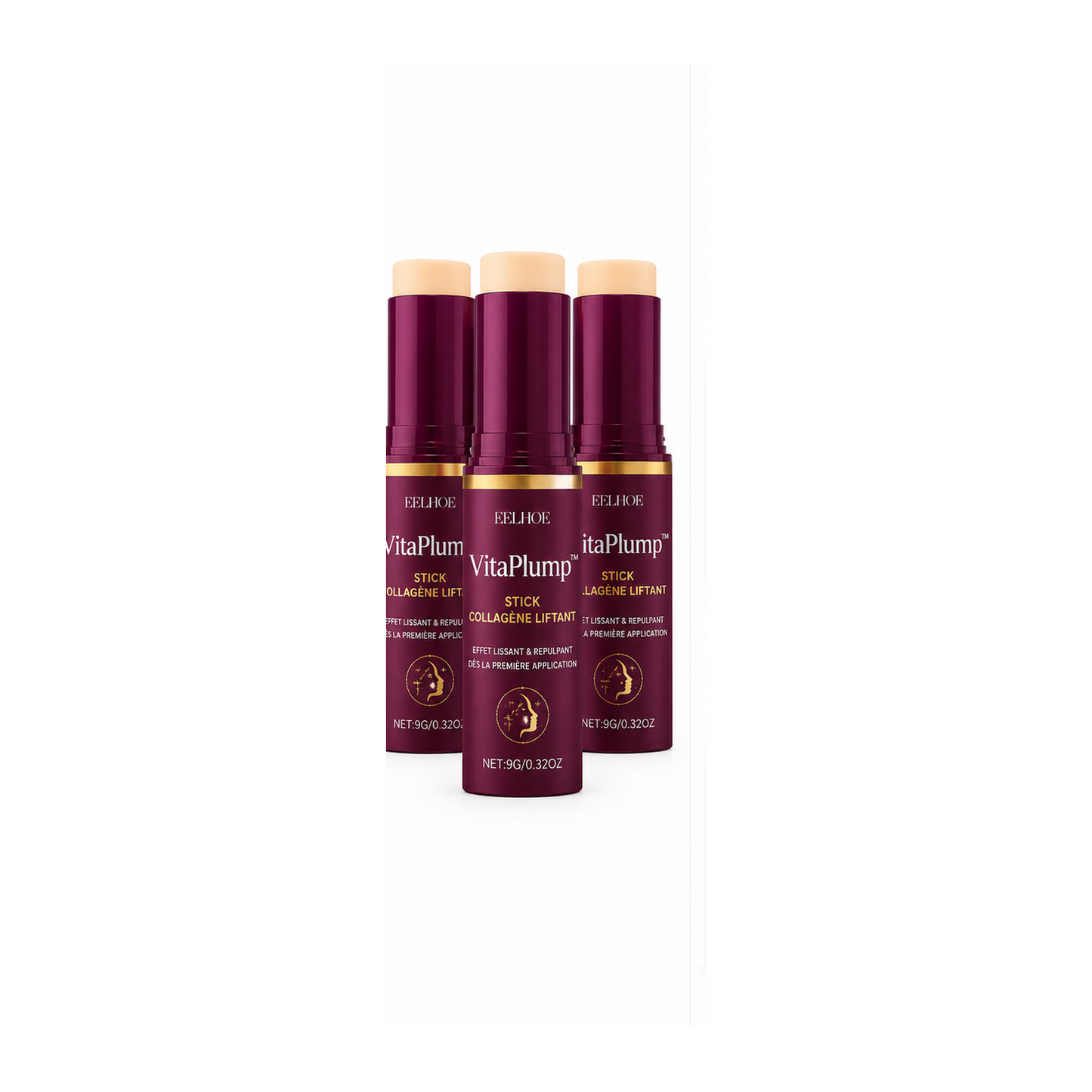 VitaPlump™ Stick Collagène Liftant | Retrouvez un visage plus lisse, ferme et rebondi dès la première application !