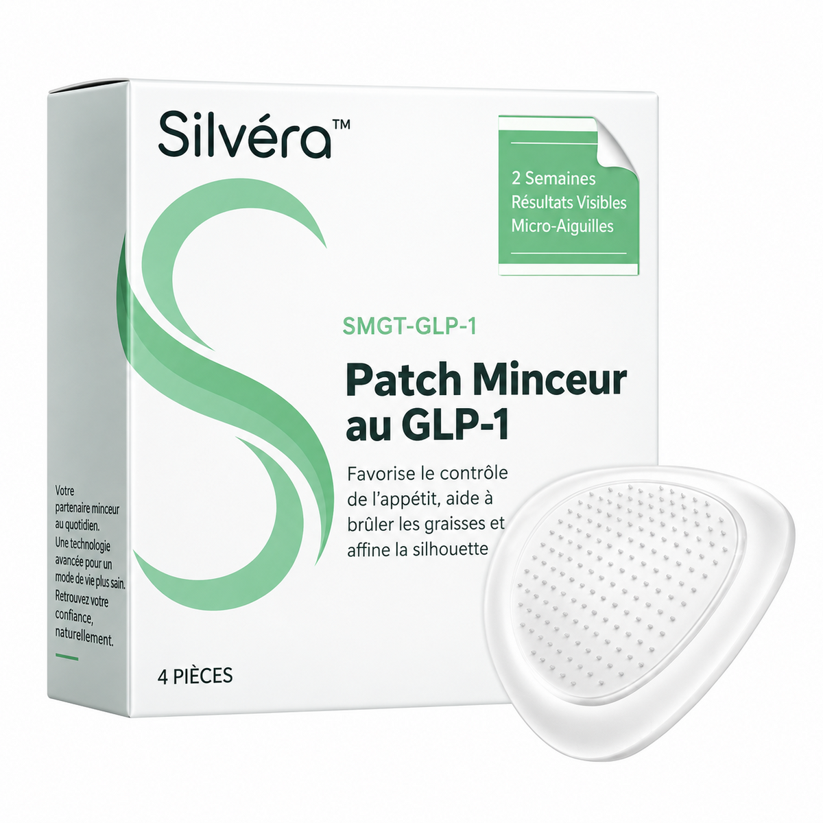 Silvéra™ Patch Minceur au GLP-1 | Perdez jusqu’à 4,3 kilos de graisse en 5 jours !