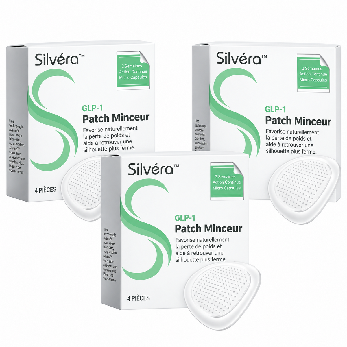Silvéra™ Patch Minceur au GLP-1 | Perdez jusqu’à 4,3 kilos de graisse en 5 jours !