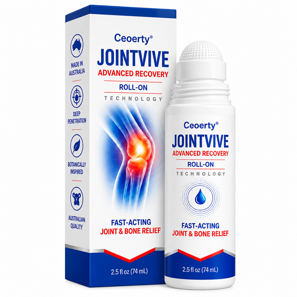 FlexTitan™ Roll-On Articulaire Avancé | Débloquez vos articulations raides en quelques passages, sans pilules ni injections !