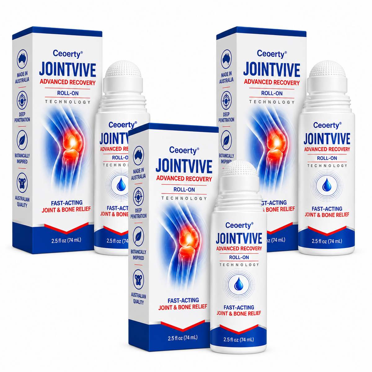 FlexTitan™ Roll-On Articulaire Avancé | Débloquez vos articulations raides en quelques passages, sans pilules ni injections !