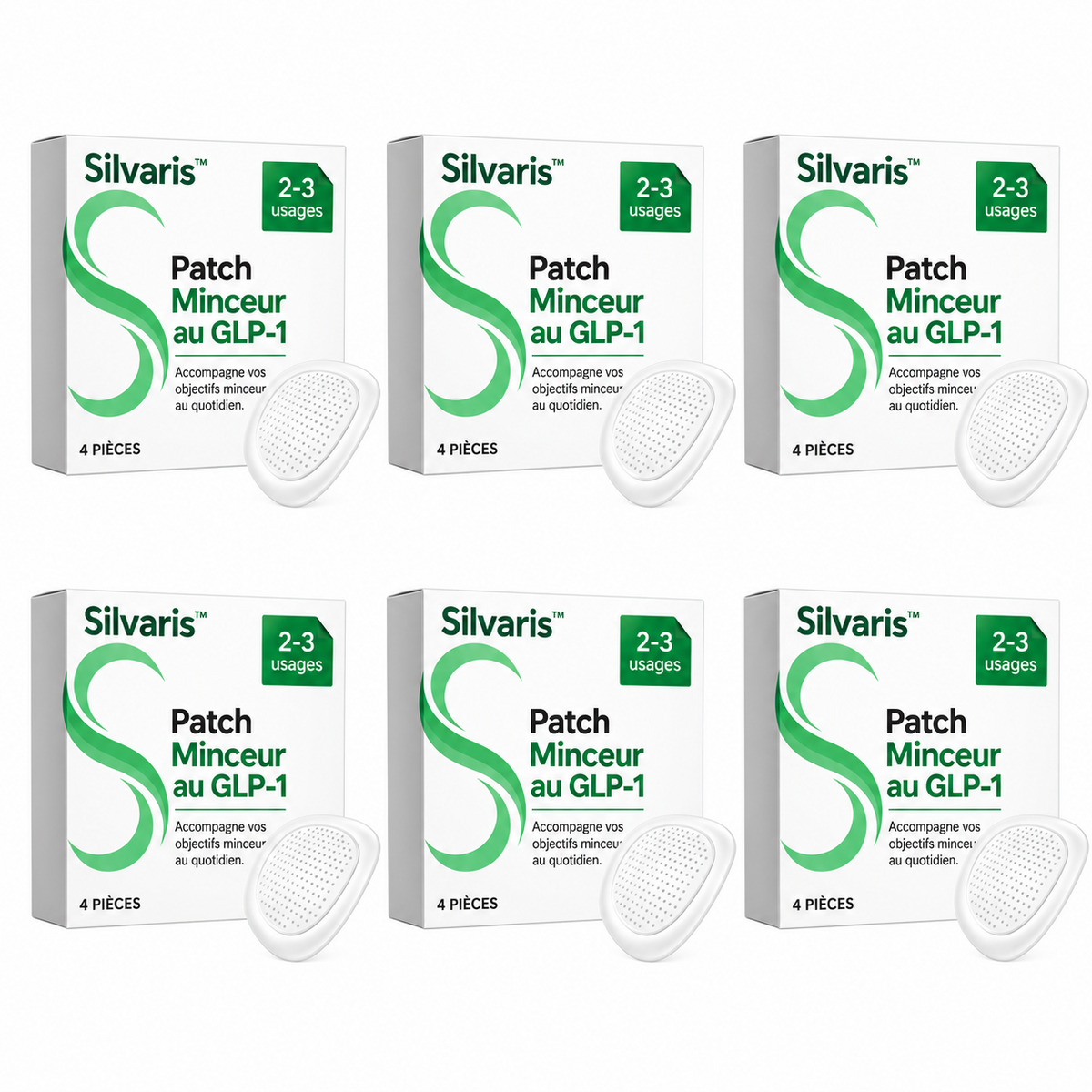 Silvaris™ Patch Minceur au GLP-1 | Perdez jusqu’à 4,3 kilos de graisse en 5 jours !