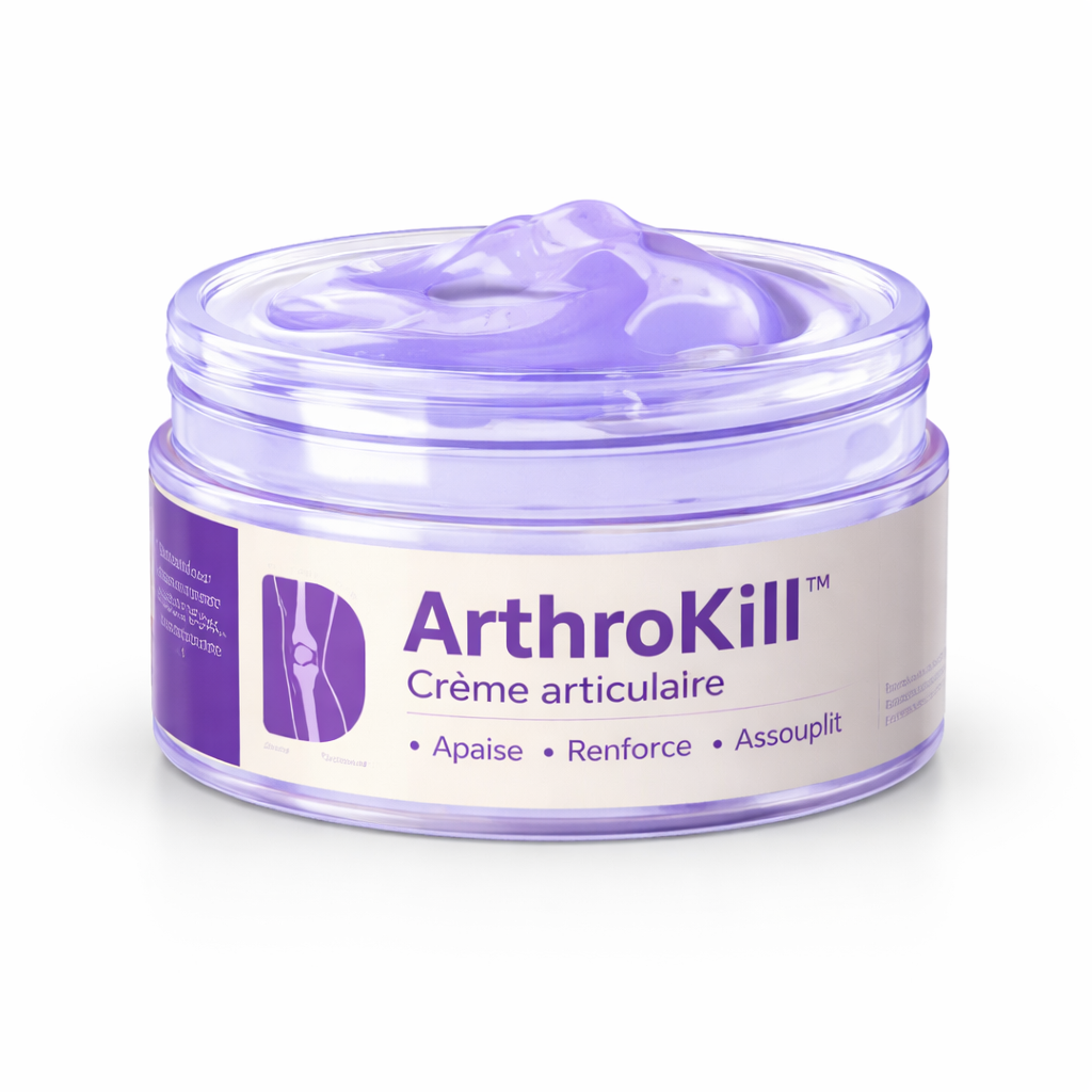 ArthroKill™ Crème articulaire | Élimine les douleurs articulaires jusqu'à 87 % en seulement 48 heures !