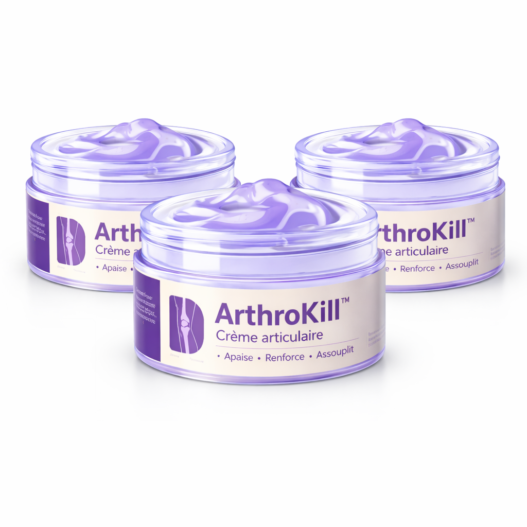 ArthroKill™ Crème articulaire | Élimine les douleurs articulaires jusqu'à 87 % en seulement 48 heures !