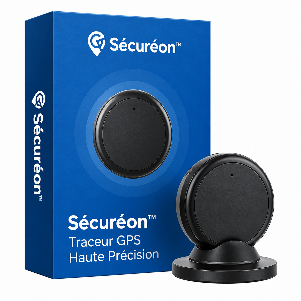 Sécuréon™ Traceur GPS Haute Précision | Localisez en temps réel et protégez ce qui compte sans abonnement !