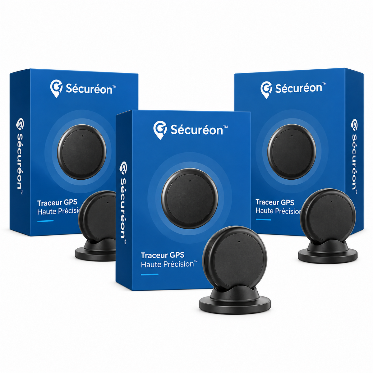 Sécuréon™ Traceur GPS Haute Précision | Localisez en temps réel et protégez ce qui compte sans abonnement !