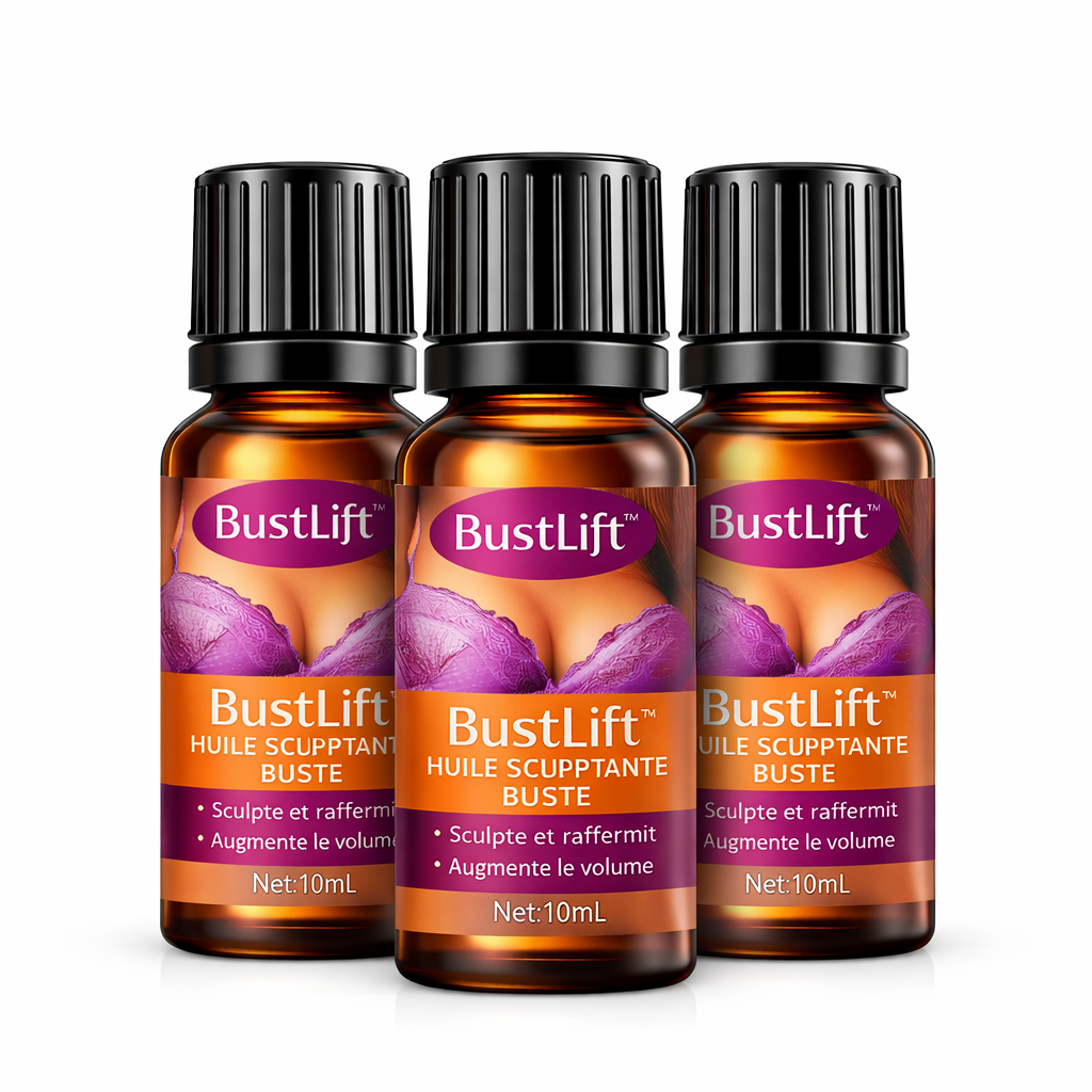BustLift™ Huile Sculptante Buste | Galbez et redonnez du volume à votre poitrine en 10 minutes !