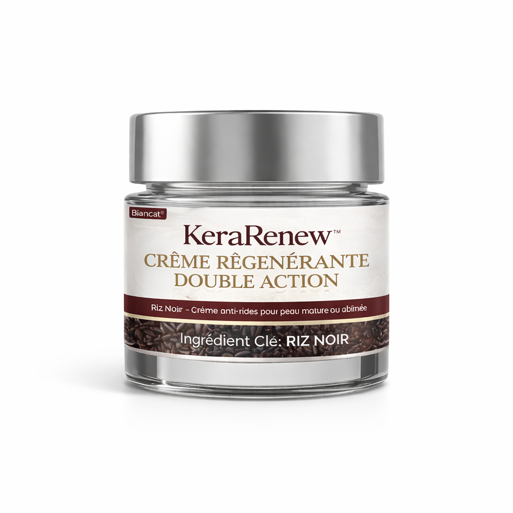 KeraRenew™ Crème Régénérante Double Action | Éliminez les rugosités et révélez une peau lisse et renouvelée en quelques jours !