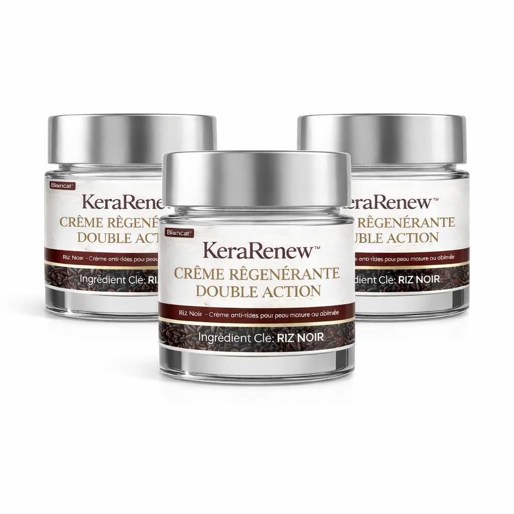 KeraRenew™ Crème Régénérante Double Action | Éliminez les rugosités et révélez une peau lisse et renouvelée en quelques jours !