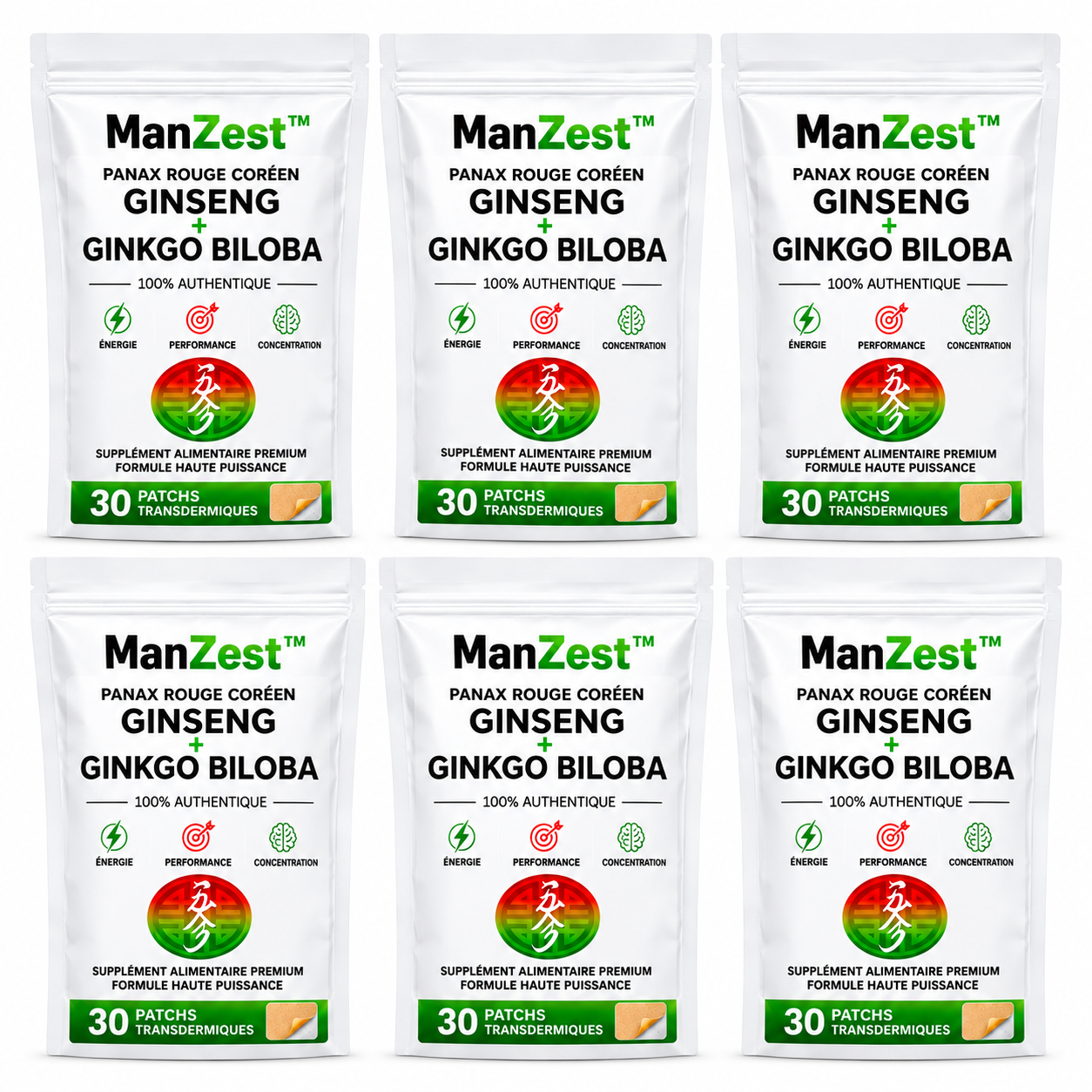 ManZest™ Patch Transdermique Stimulant Masculin | Retrouvez une érection puissante en 5 minutes !