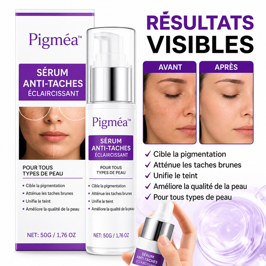 Pigméa™ Sérum Anti-Taches Éclaircissant | Effacez vos taches brunes en 72 heures chrono!
