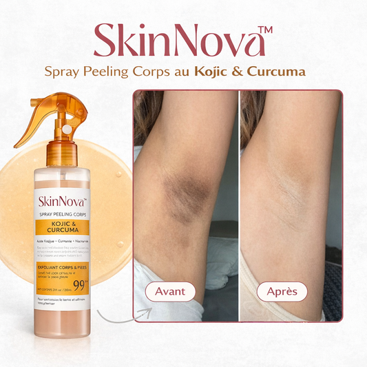 SkinNova™ Spray Peeling Corps au Kojic & Curcuma