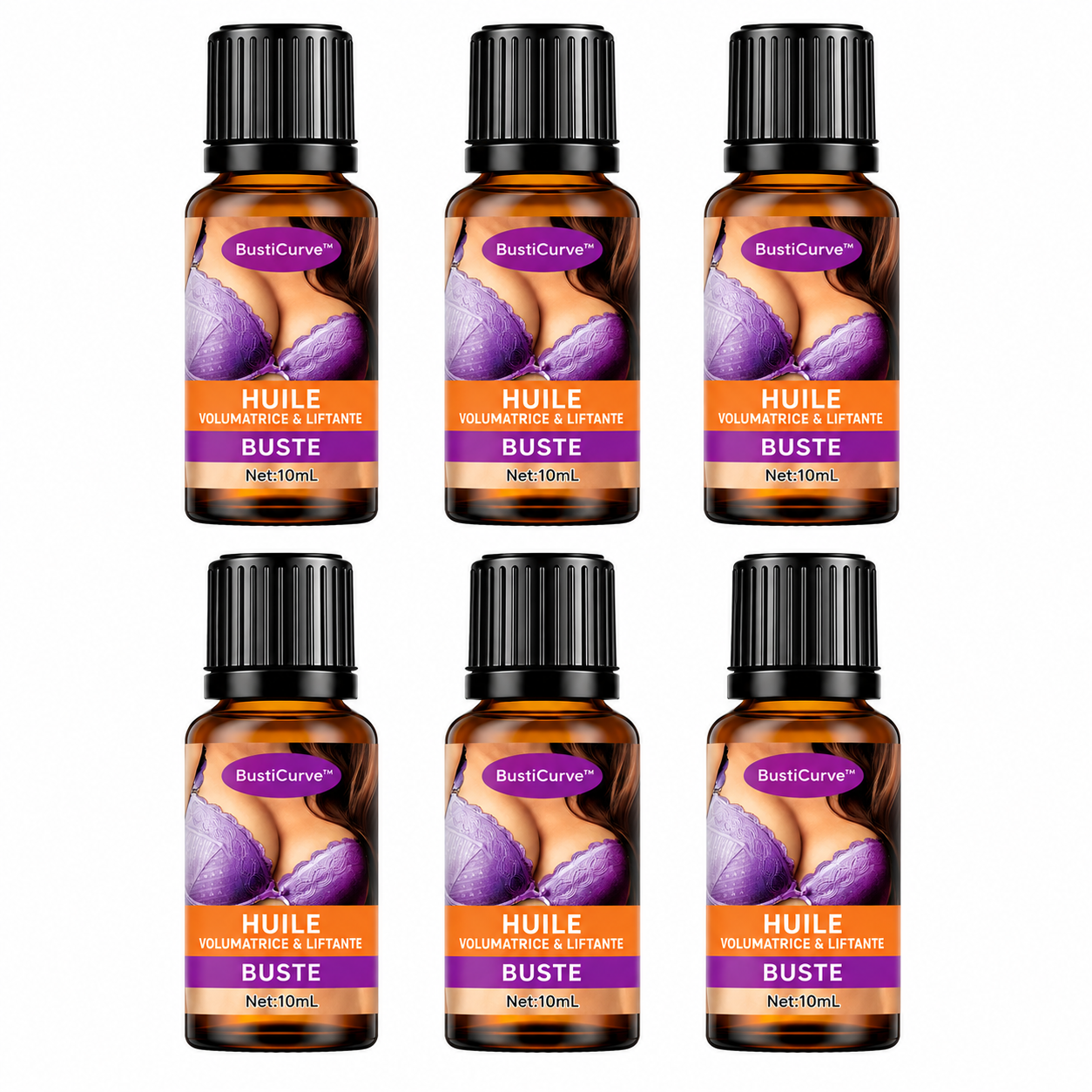 BustiCurve™ Huile Volumatrice & Liftante Buste | Galbez votre poitrine, raffermissez vos courbes et retrouvez un décolleté plus plein sans chirurgie !