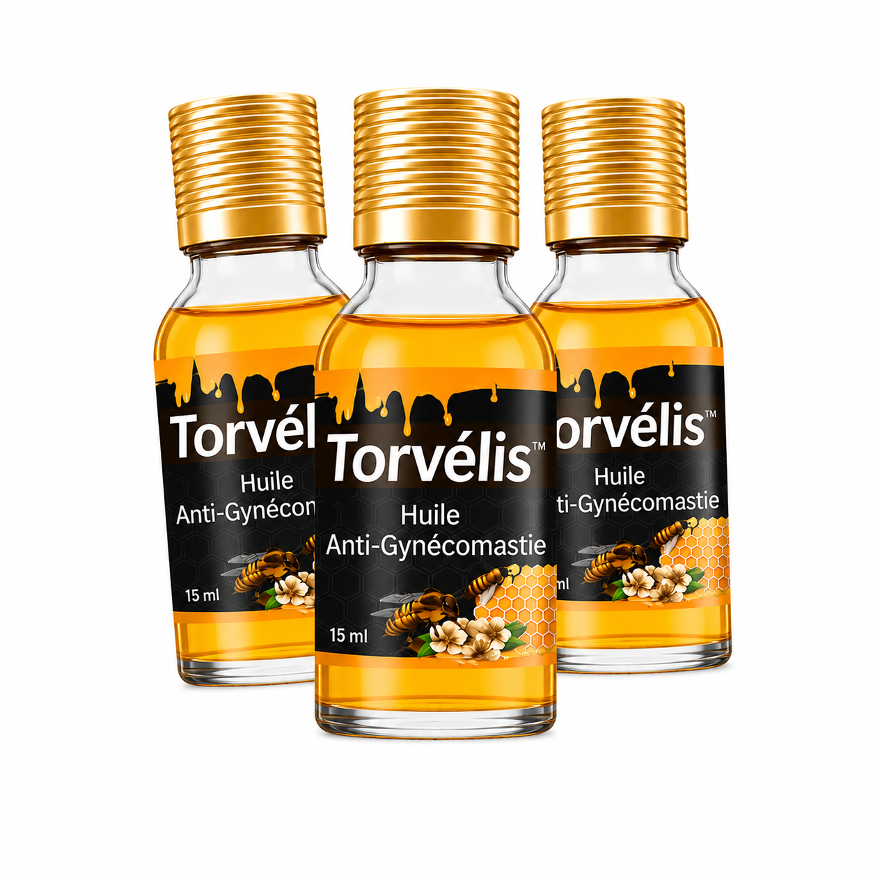 Torvélis™ Huile Anti-Gynécomastie | Éliminez la graisse et retrouvez un torse plat en 10 minutes !