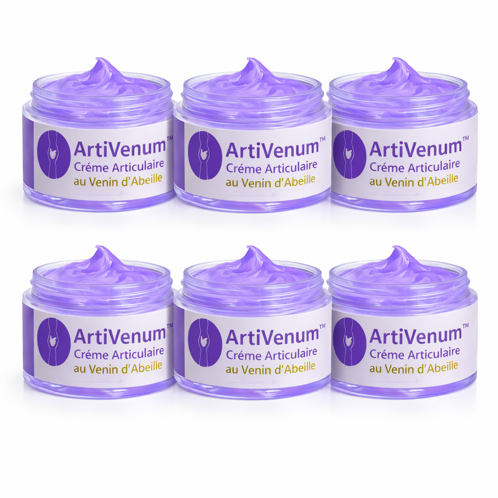 ArtiVenum™ Crème Articulaire au Venin d’Abeille | Supprime les douleurs articulaires en 3 minutes!