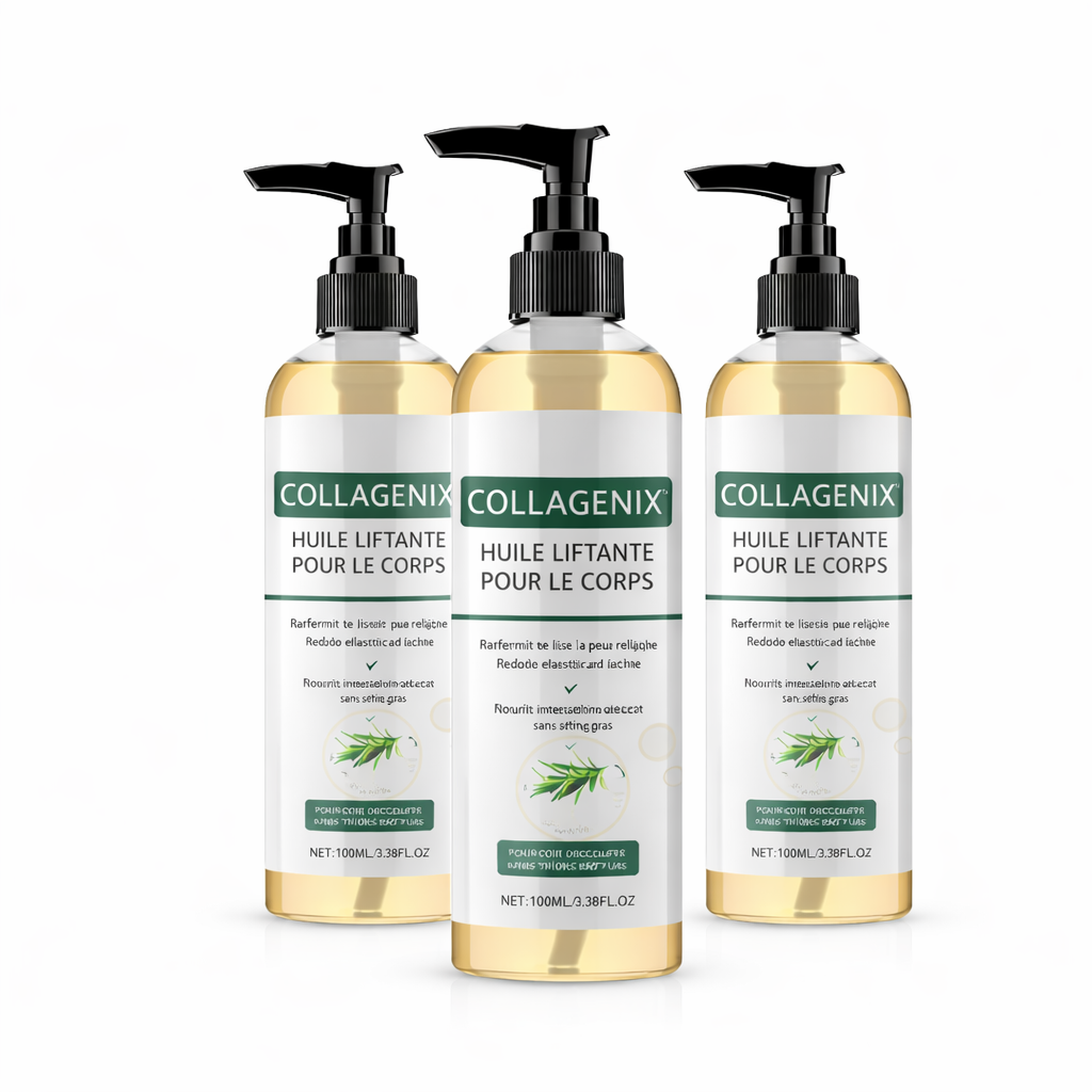Collagenix™ Huile Lifting au Collagène | Retendez votre peau en 24 heures !