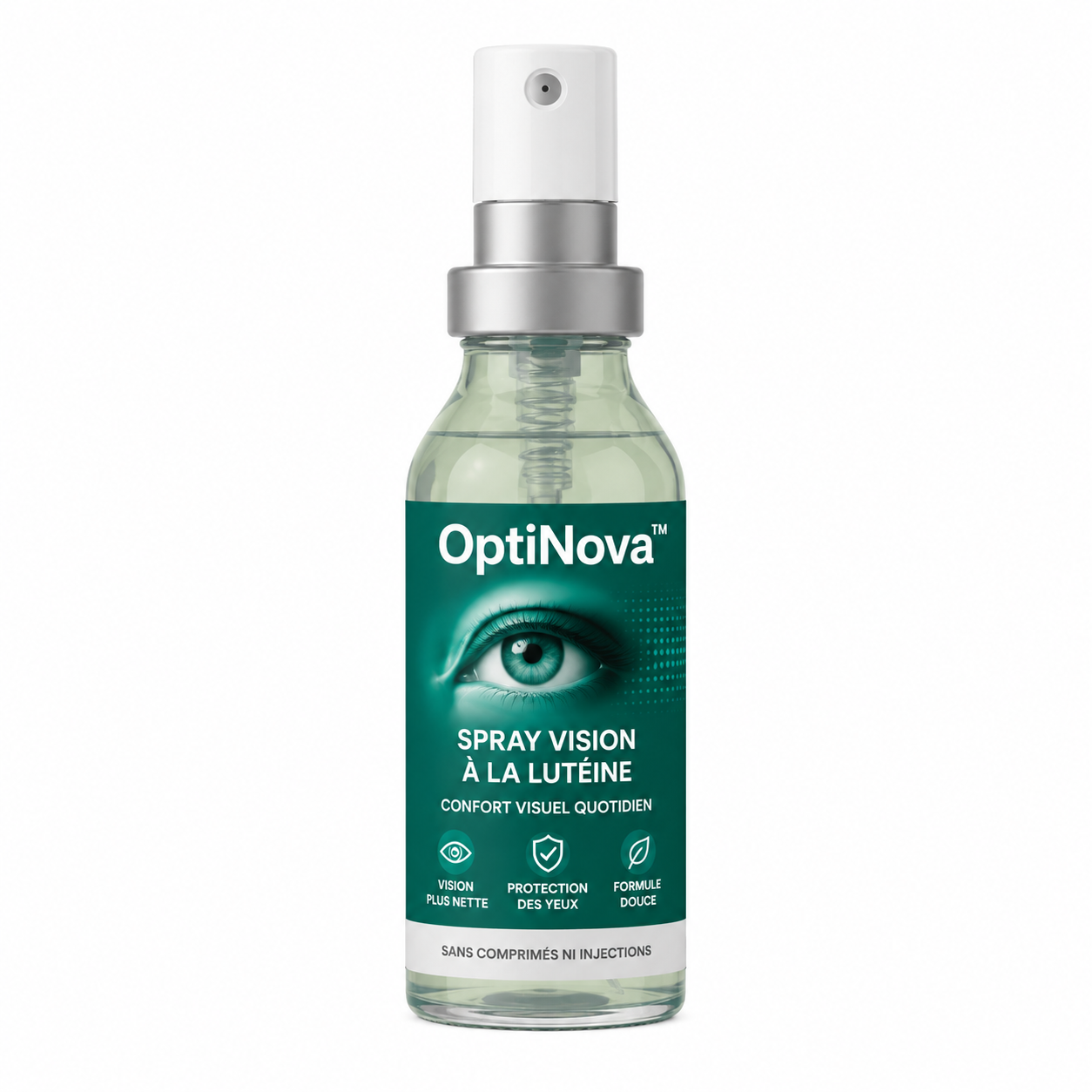 OptiNova™ Spray Vision à la Lutéine | Retrouvez une vue plus nette en 3 jours, sans comprimés ni injections !